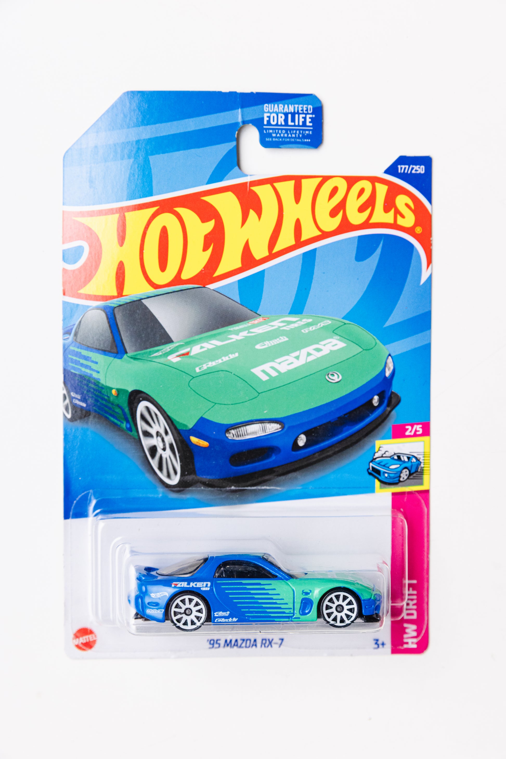 '95 Mazda RX-7 - HW Drift (Damaged Card)