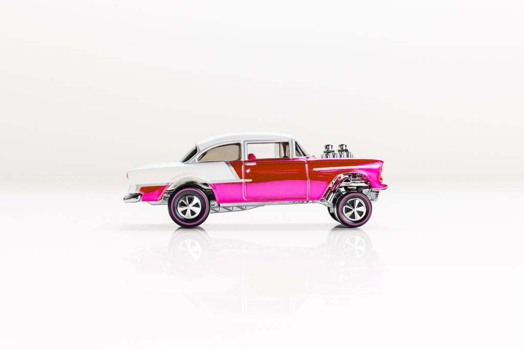 LOOSE '55 Bel Air Gasser - Red Line Club Pink