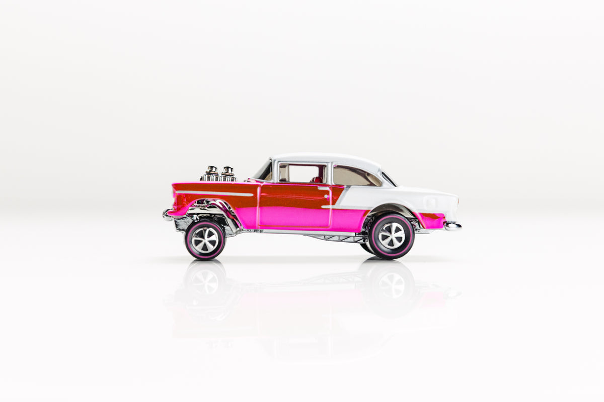 LOOSE '55 Bel Air Gasser - Red Line Club Pink
