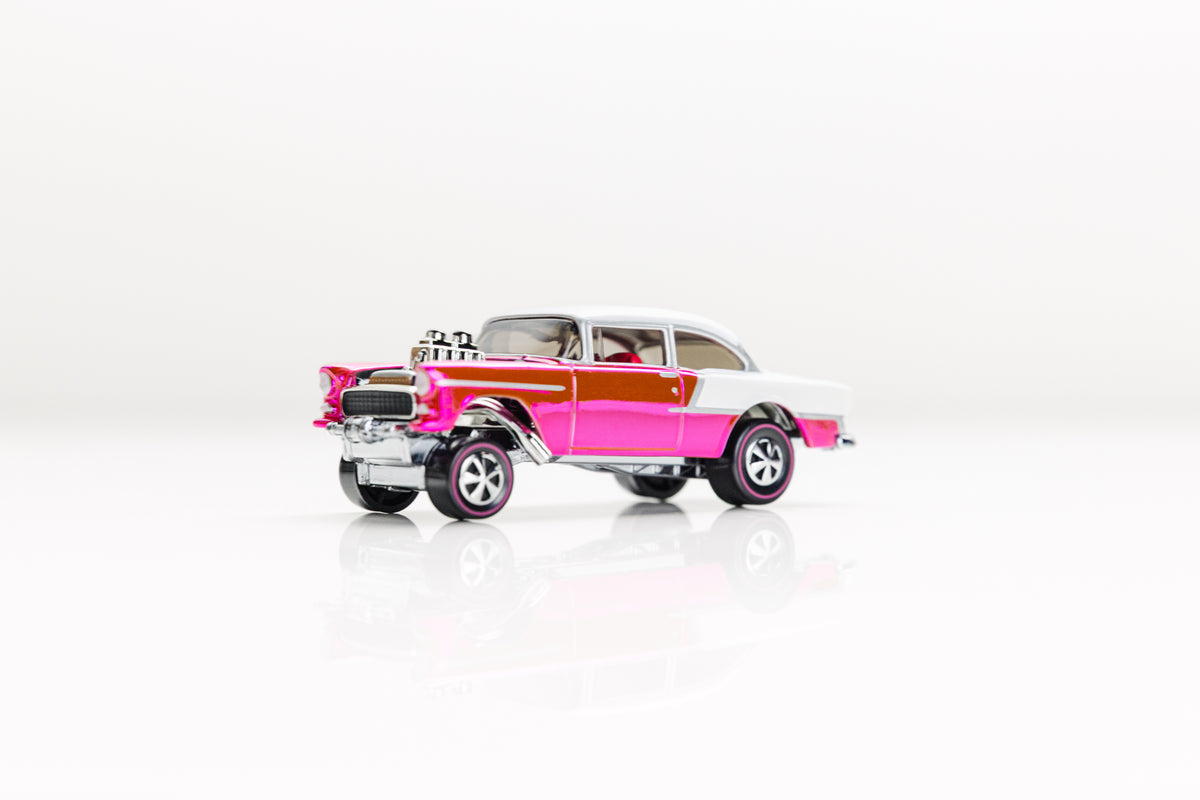 LOOSE '55 Bel Air Gasser - Red Line Club Pink