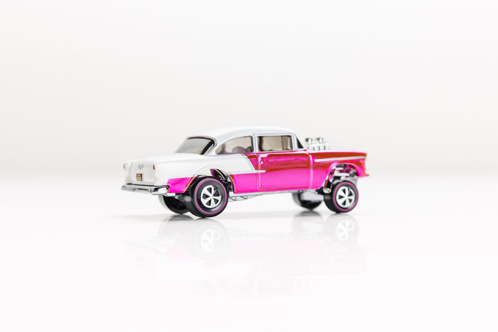 LOOSE '55 Bel Air Gasser - Red Line Club Pink