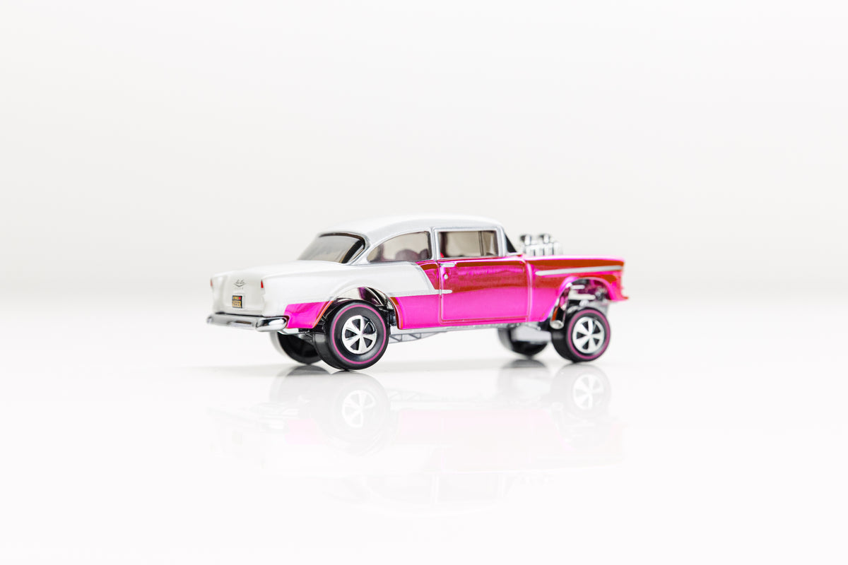 LOOSE '55 Bel Air Gasser - Red Line Club Pink