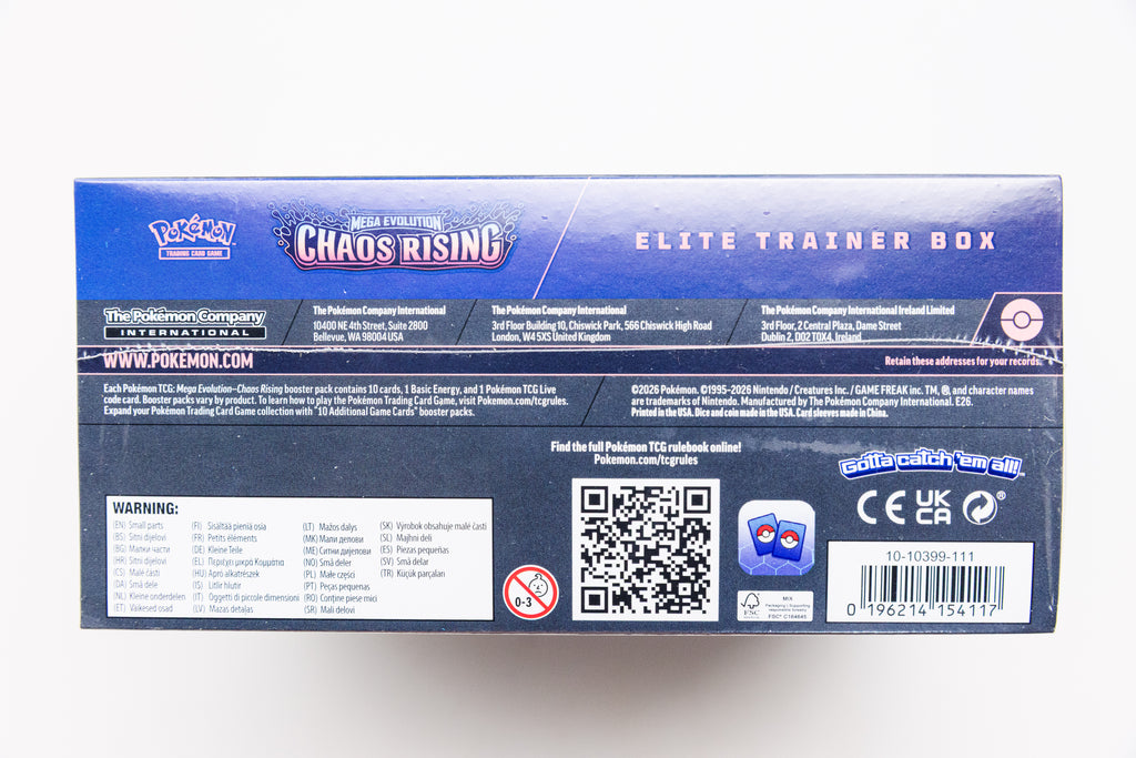 Pokemon TCG - Chaos Rising Elite Trainer Box (SEALED)