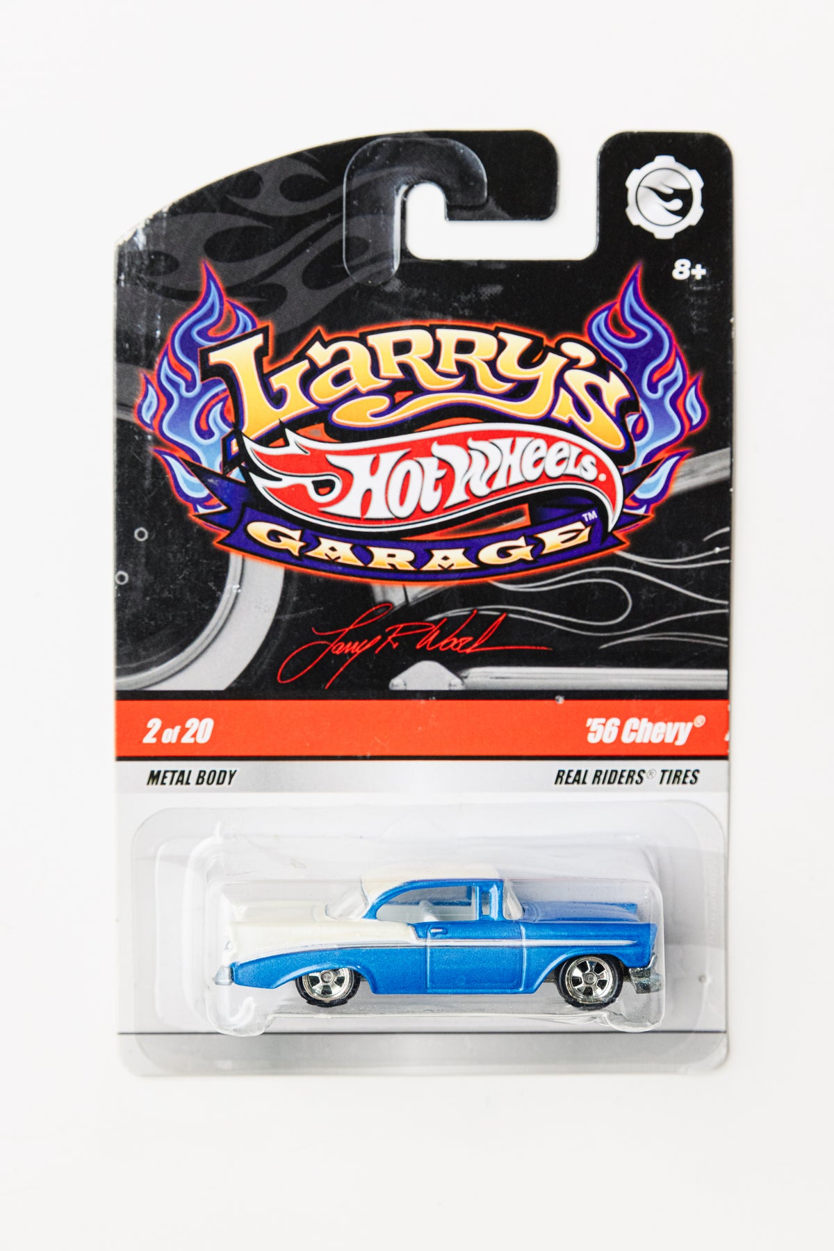 Larry's Garage '56 Chevy - 2/20 (Damaged Blister+Card)