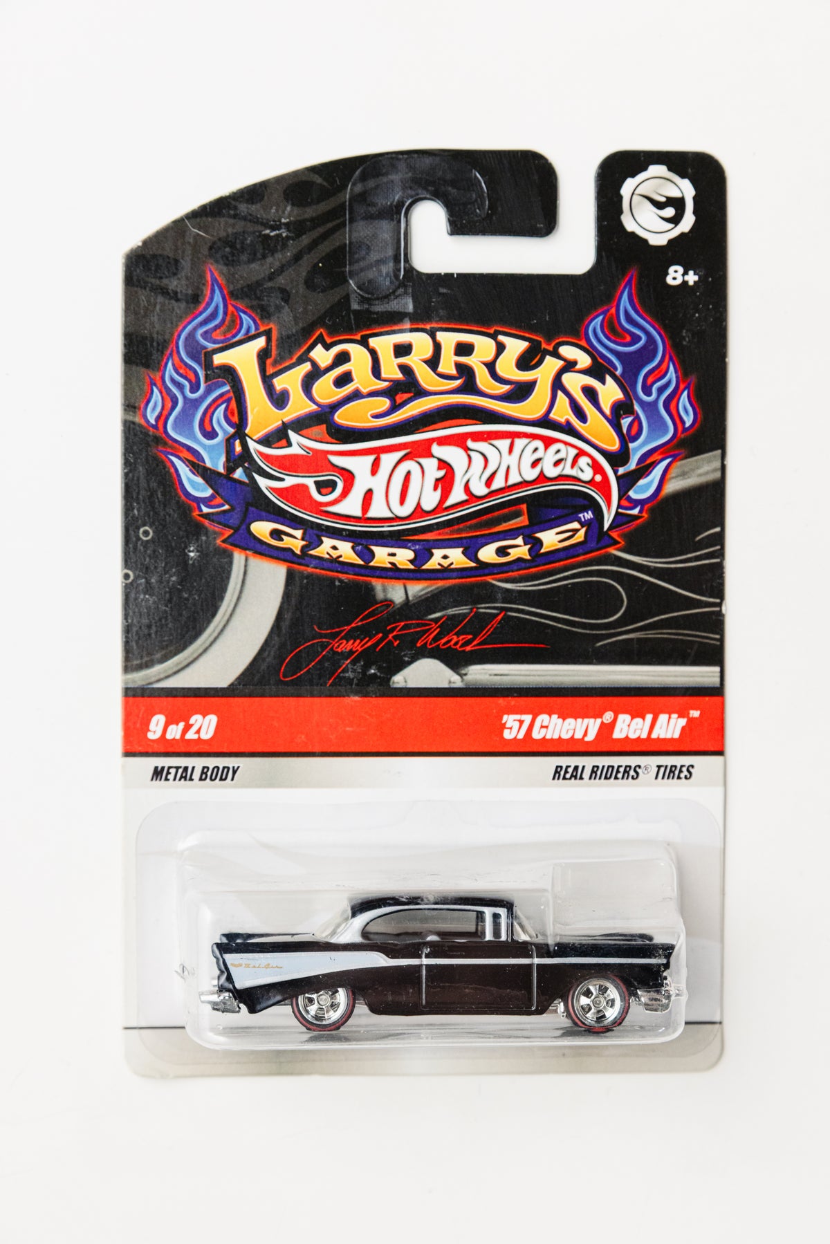Larry's Garage '57 Chevy Bel Air - 9/20 (Damaged Blister+Card)