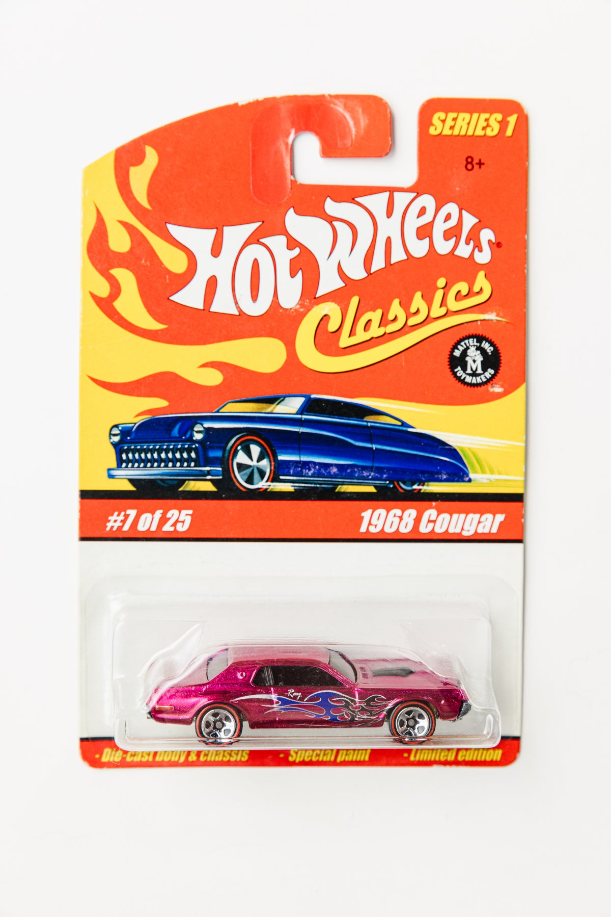 Classics 1968 Cougar - Series 1 7/25 (Damaged Card)