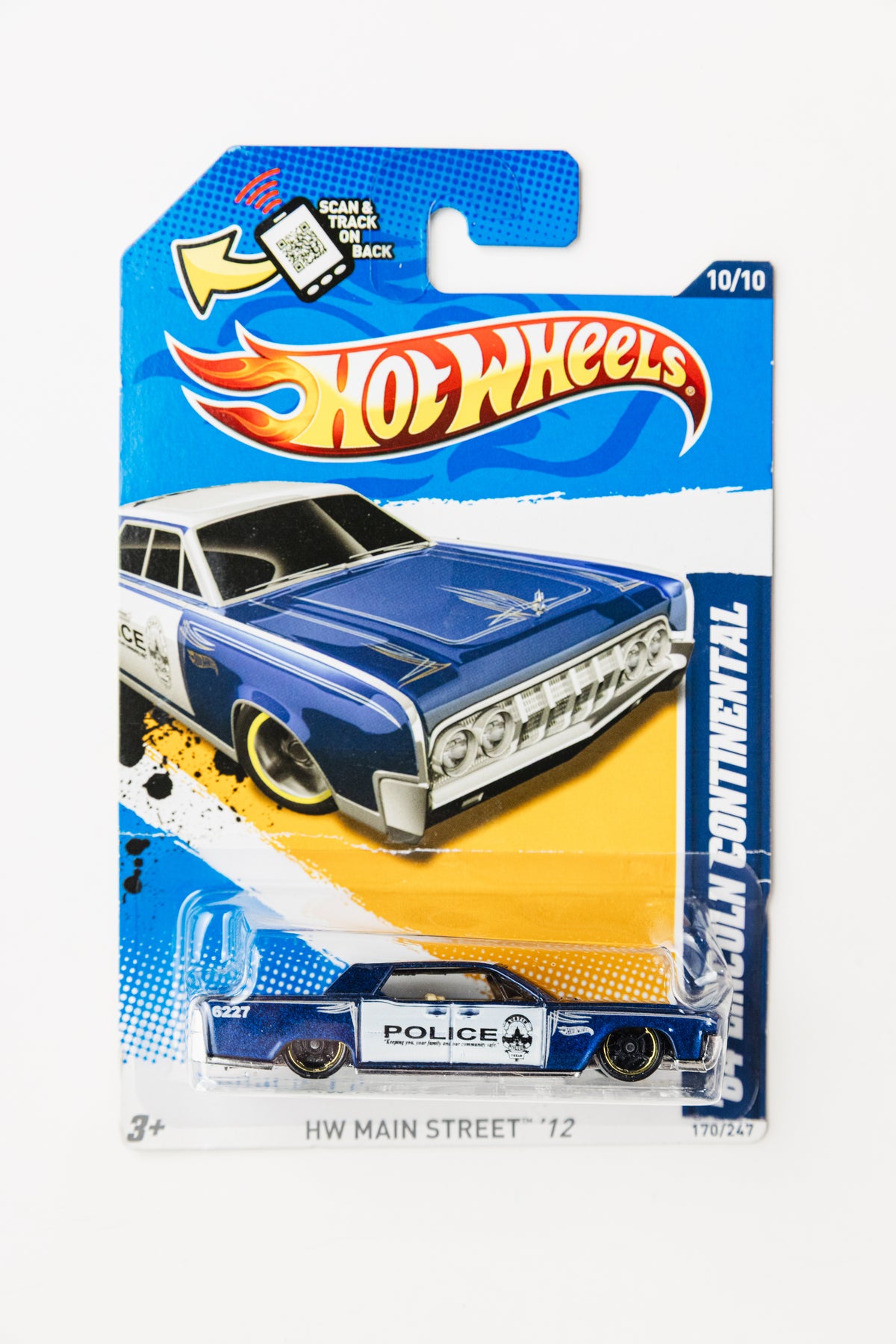 '64 Lincoln Continental - HW Main Street (Damaged Blister+Card)