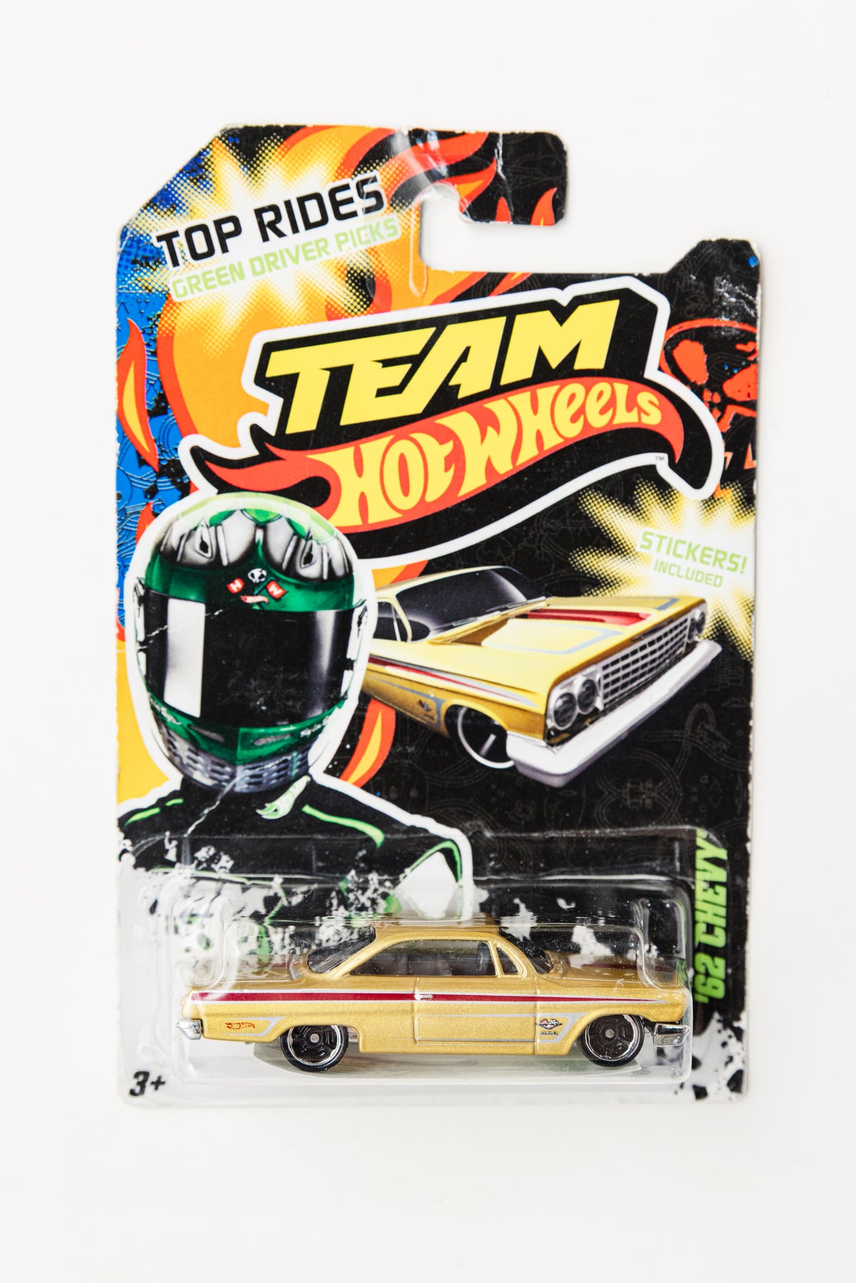 Team Hot Wheels '62 Chevy - (Damaged Card)