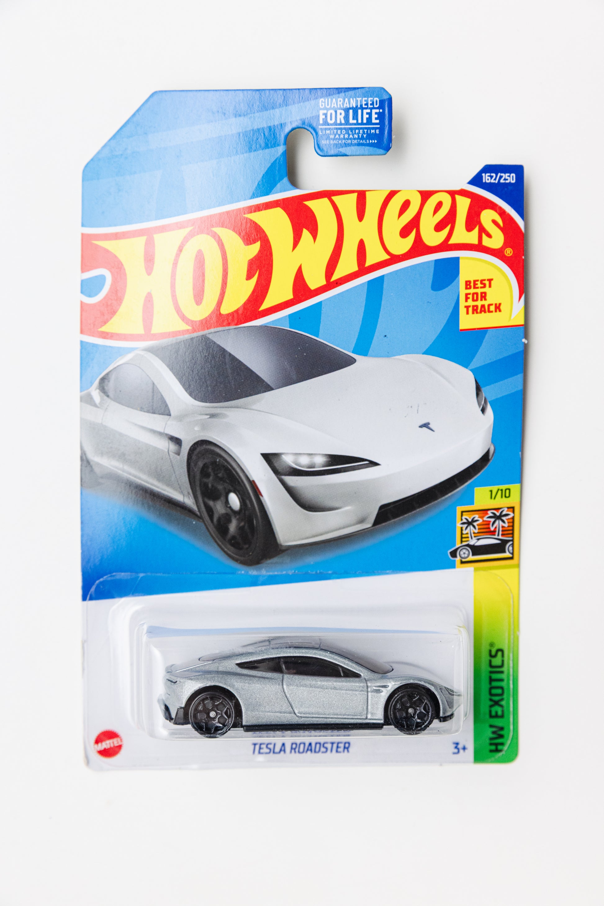 Tesla Roadster - HW Exotics (Damaged Card)
