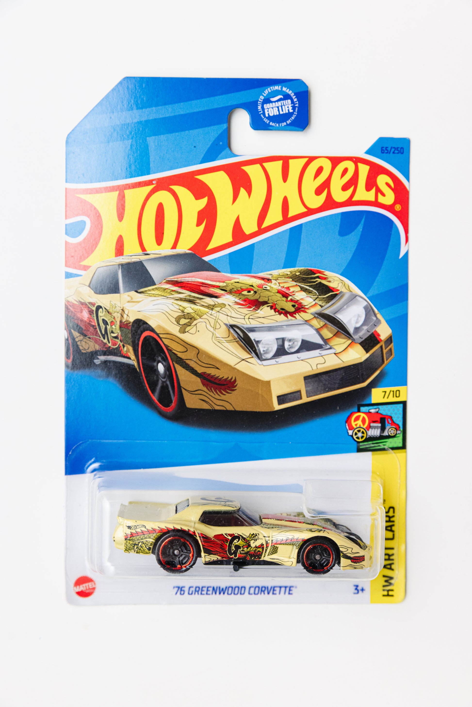 '76 Greenwood Corvette - HW Art Cars (Soft Corners)