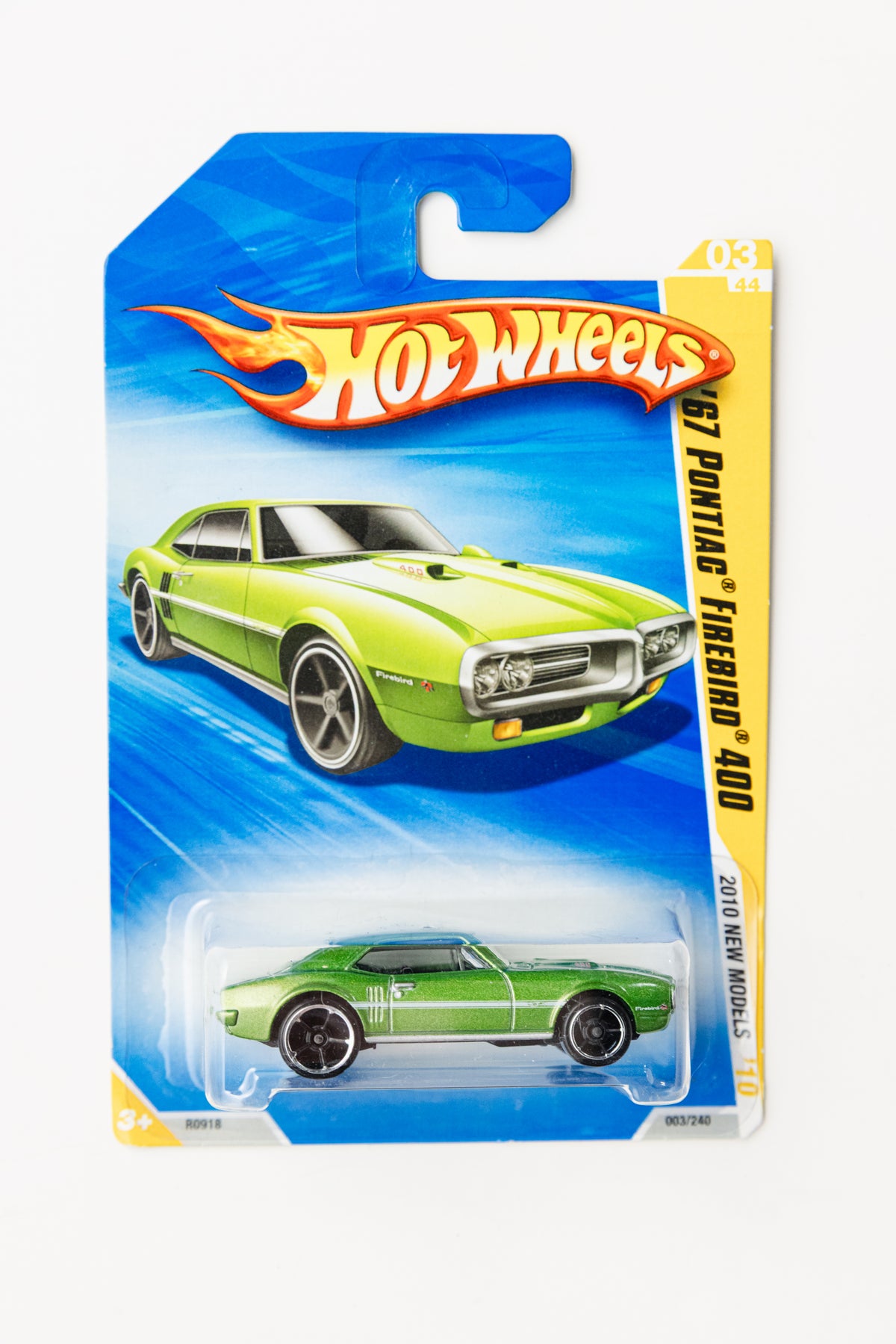 '67 Pontiac Firebird 400 - 2010 New Models (Damaged Blister+Card)
