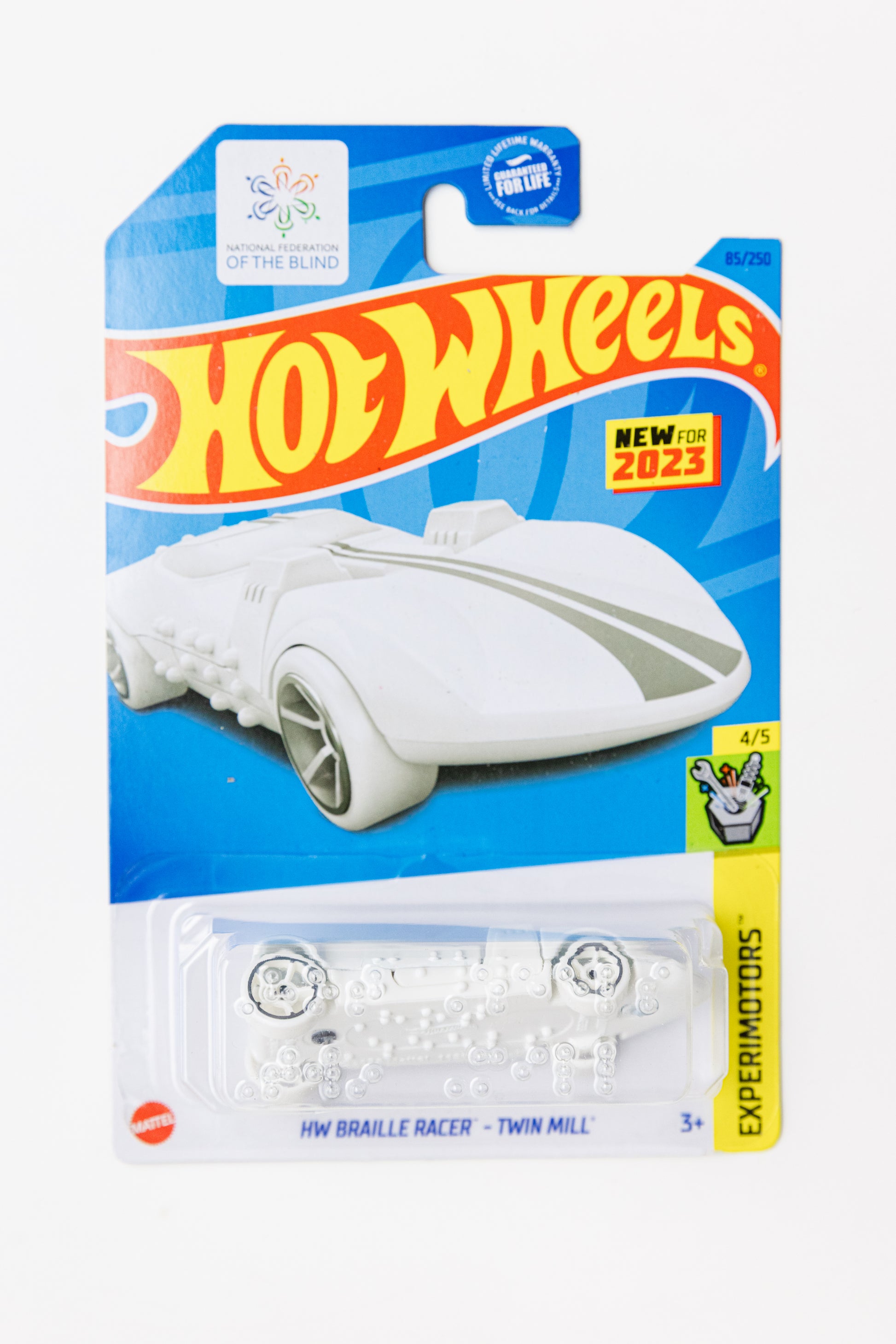HW Braille Racer - Twin Mill Experimotors (Soft Corners)