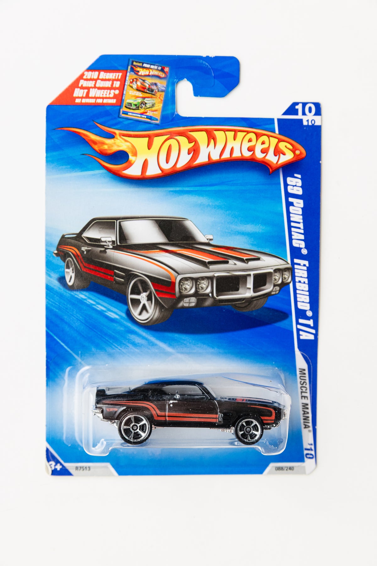 '69 Pontiac Firebird T/A - Muscle Mania (Damaged Card)