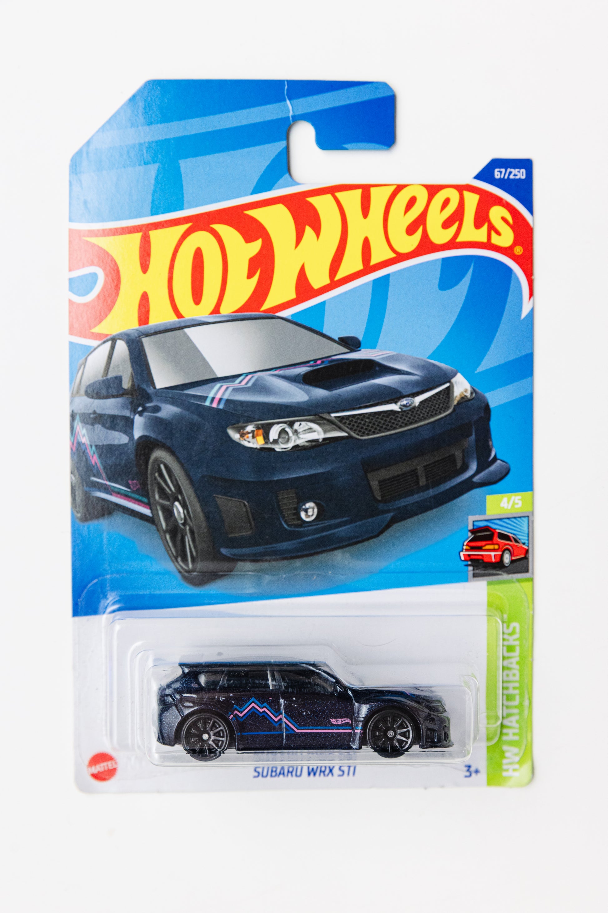 Subaru WRX STI - HW Hatchbacks (Damaged Card)