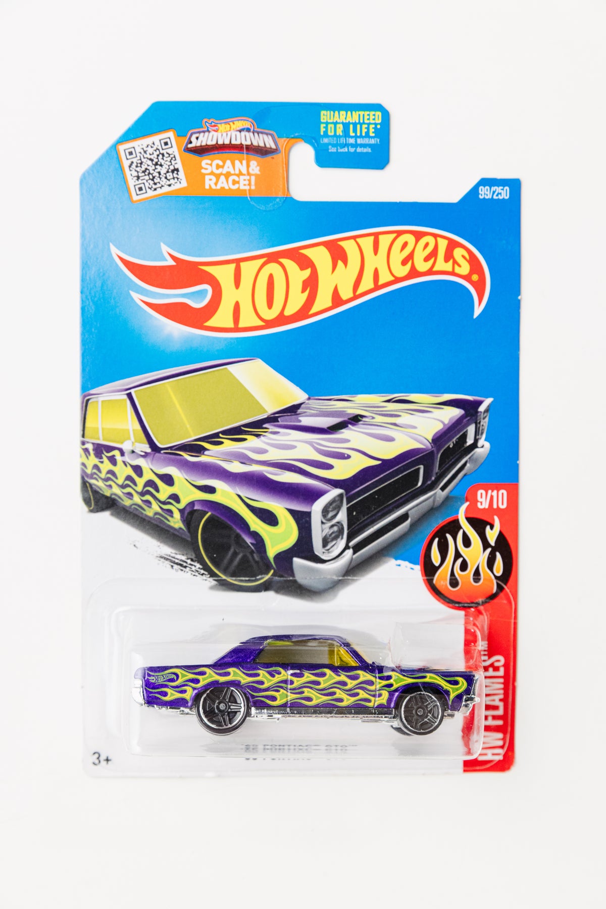 '65 Pontiac GTO - HW Flames (Damaged Card)