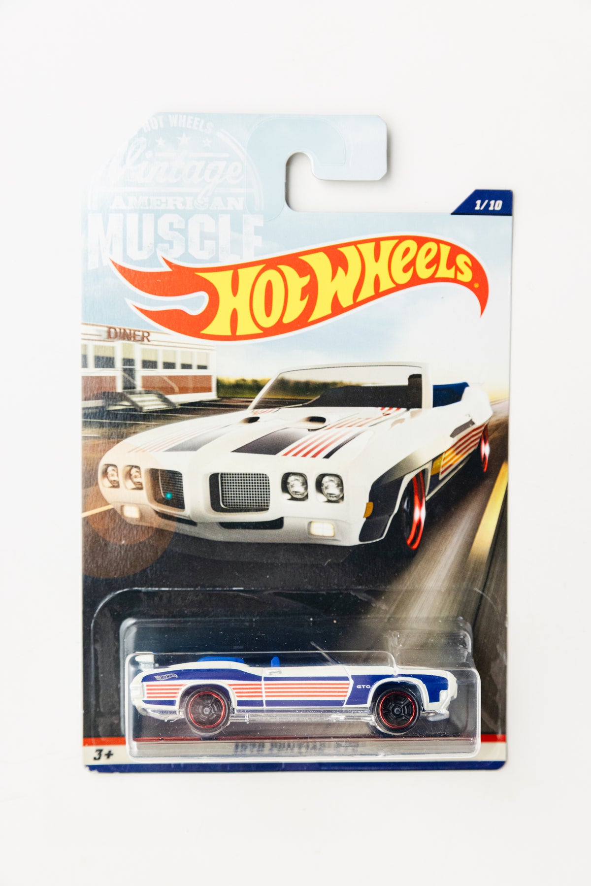 Vintage American Muscle Series 1970 Pontiac GTO - 1/10