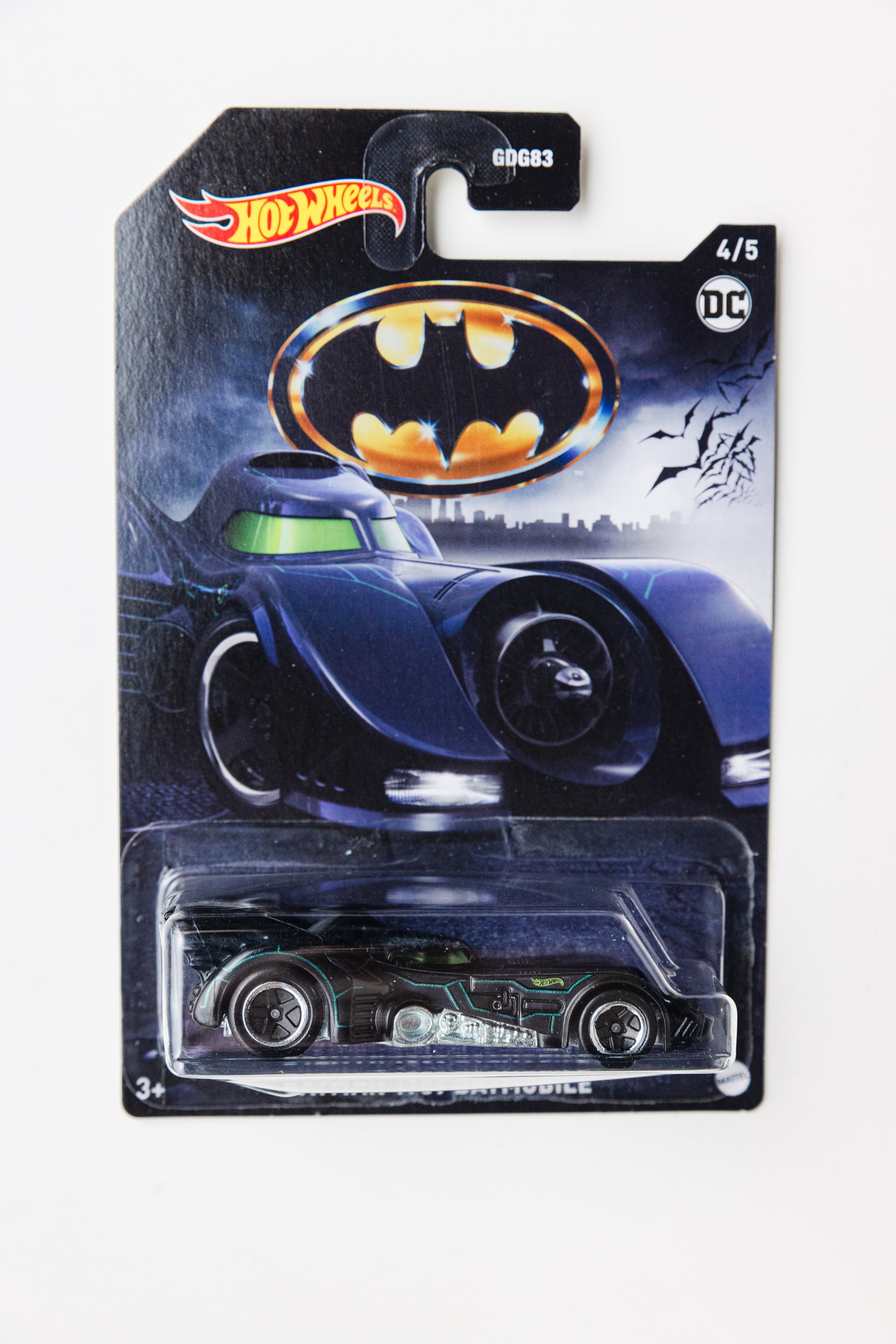 Batman 1989 Batmobile - 4/5 (Damaged Blister)