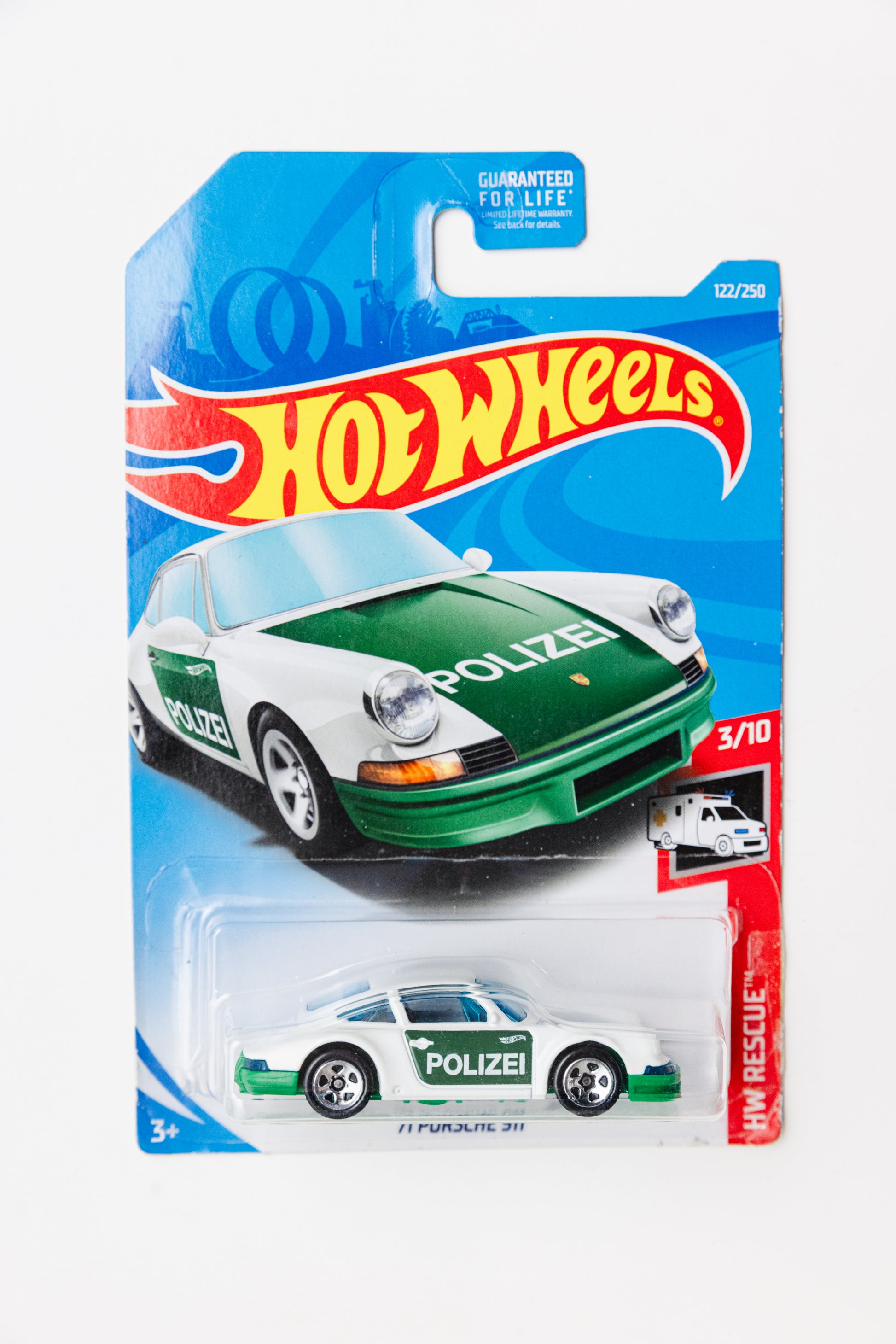 '71 Porsche 911 - HW Rescue (Damaged Card)