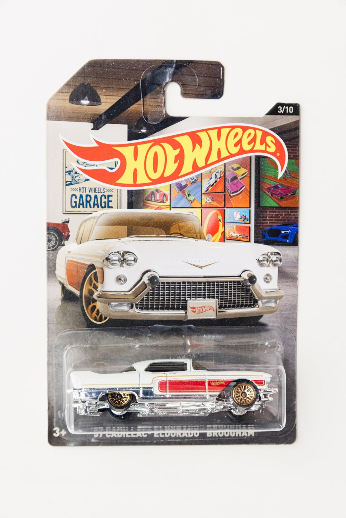 Garage Series '57 Cadillac Eldorado Brougham - 3/10 (Damaged Blister+Card)