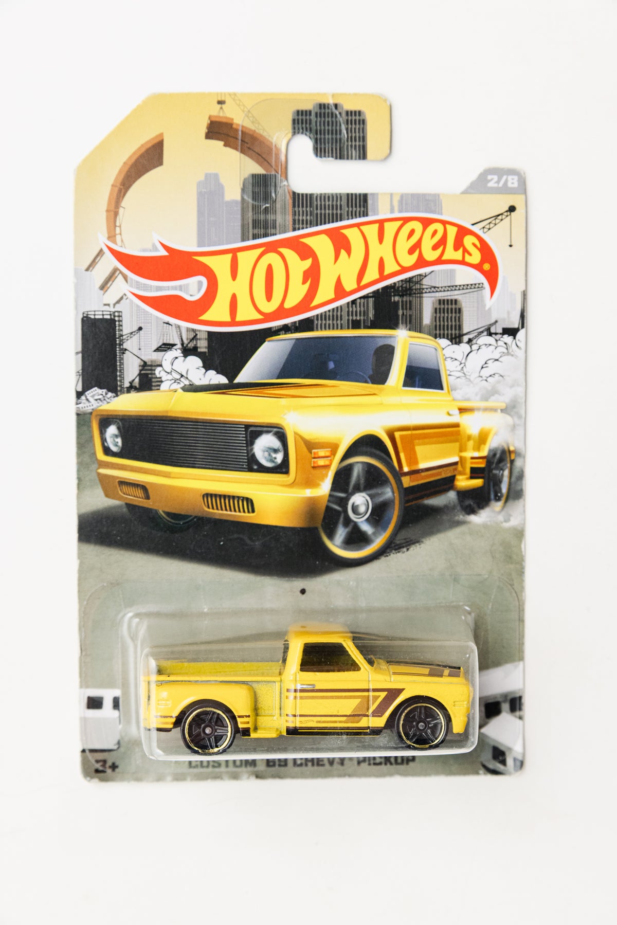 Rad Trucks Series Custom '69 Chevy Pickup - 2/8 (Damaged Card)