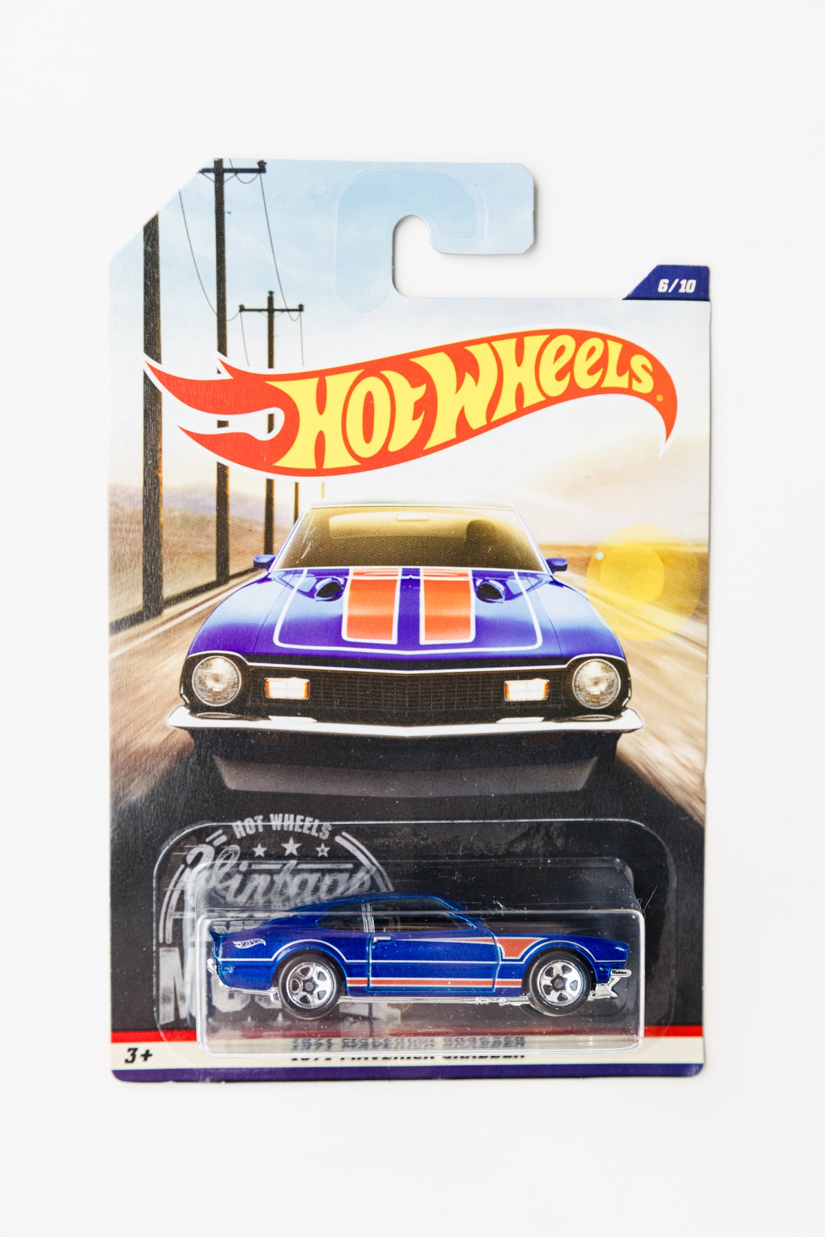 Vintage American Muscle 1971 Maverick Grabber - 6/10 (Damaged Card)