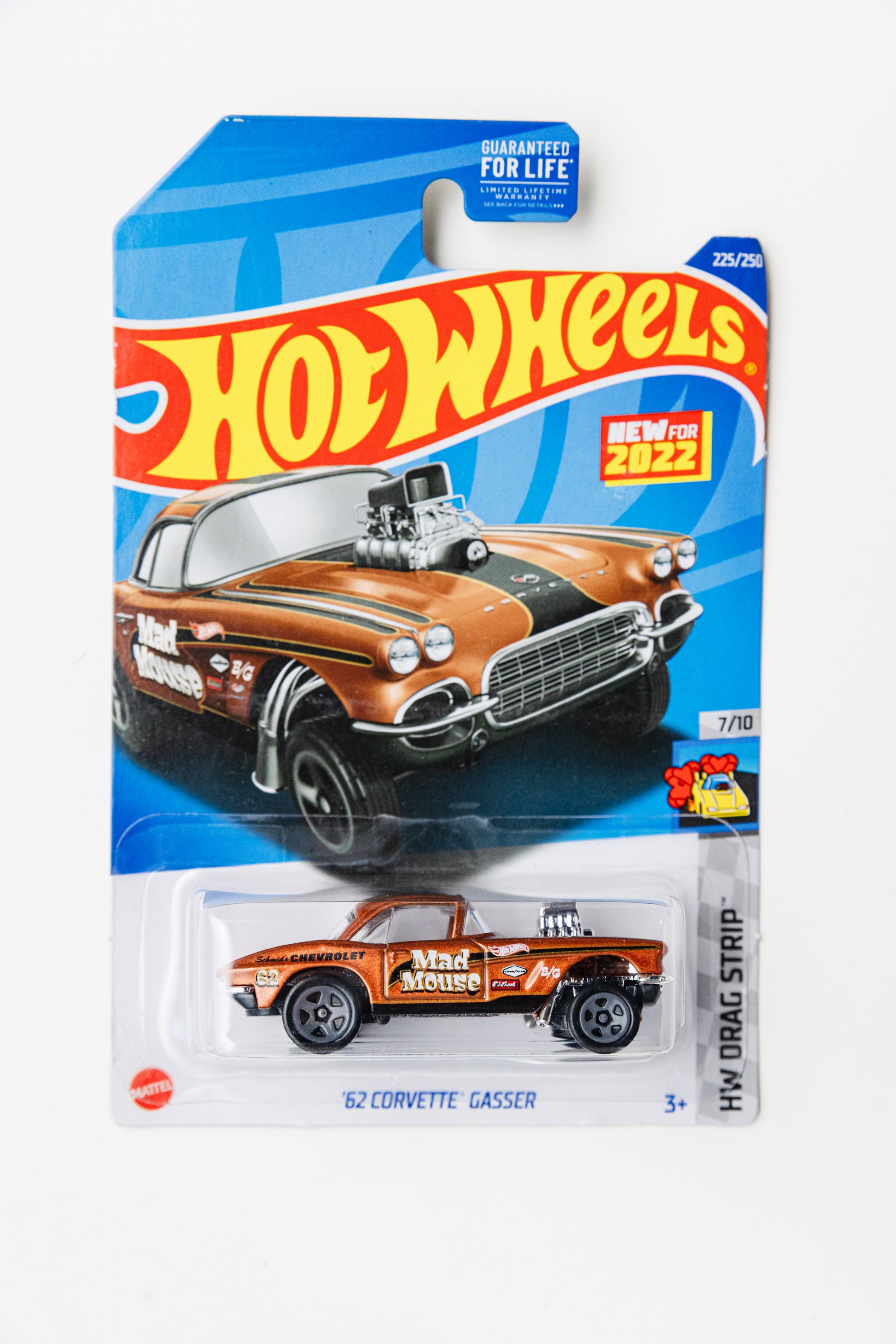 '62 Corvette Gasser - HW Drag Strip (Damaged Card)