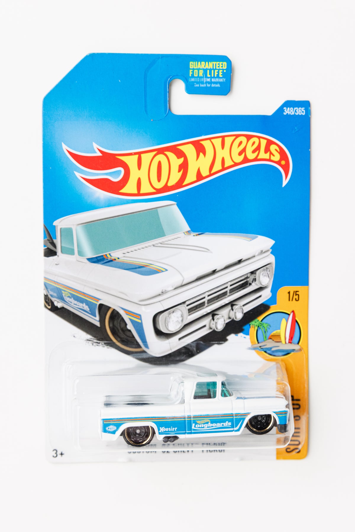 Custom '62 Chevy Pickup - Surf's Up (Damaged Blister+Card)