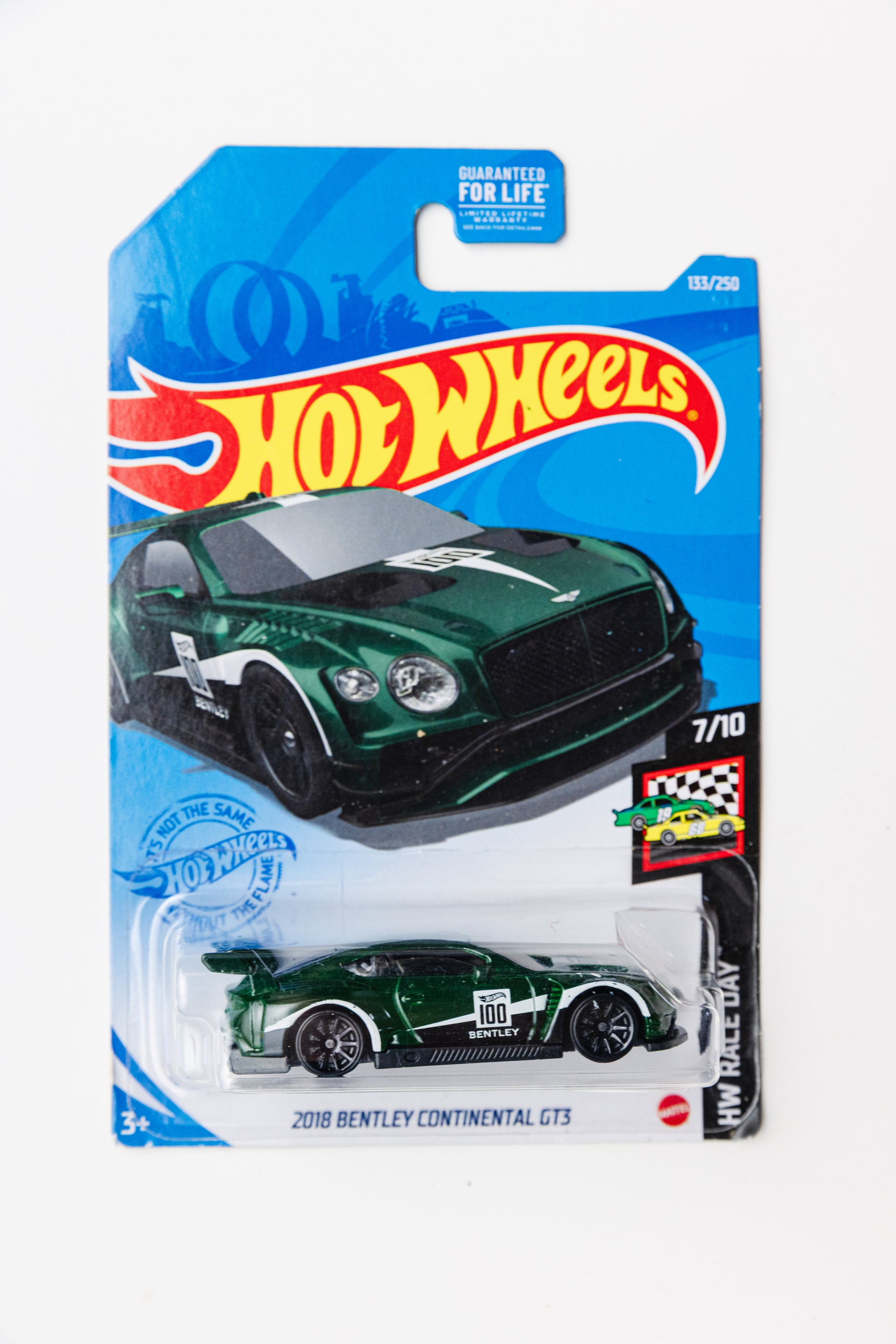 2018 Bentley Continental GT3 - HW Race Day (Damaged Blister+Card)