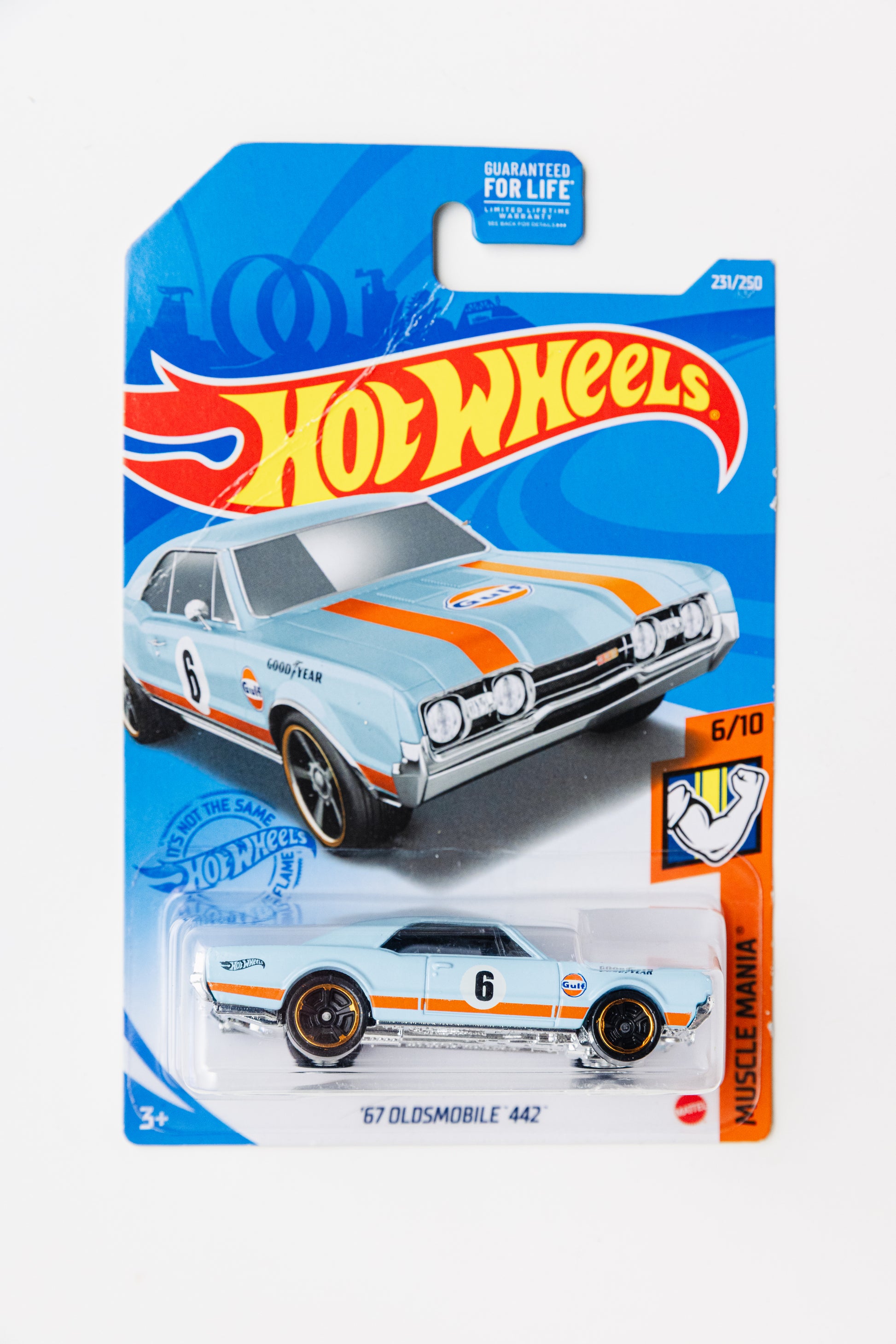 '67 Oldsmobile 442 - Muscle Mania (Damaged Card)