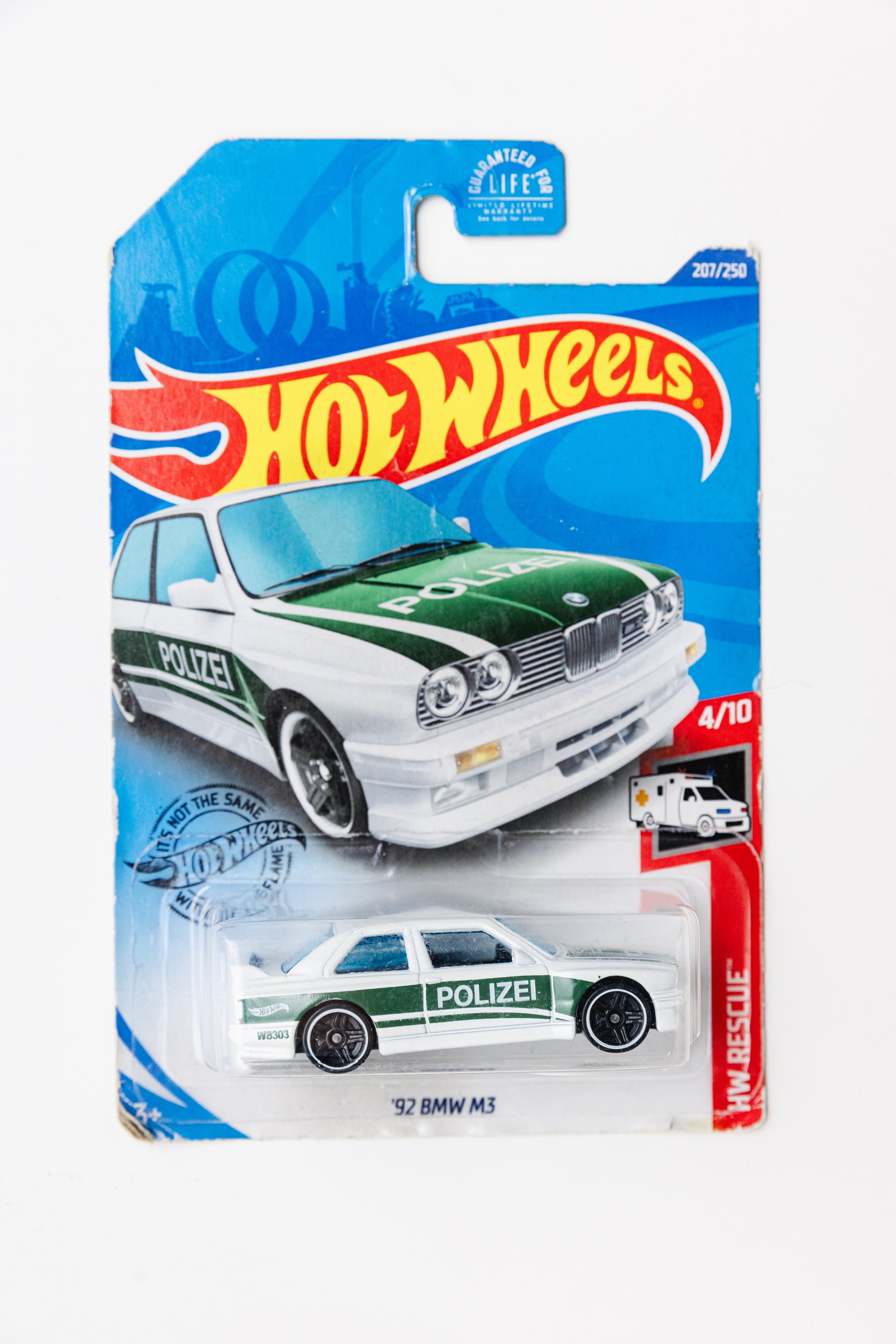'92 BMW M3 - HW Rescue (Damaged Card)