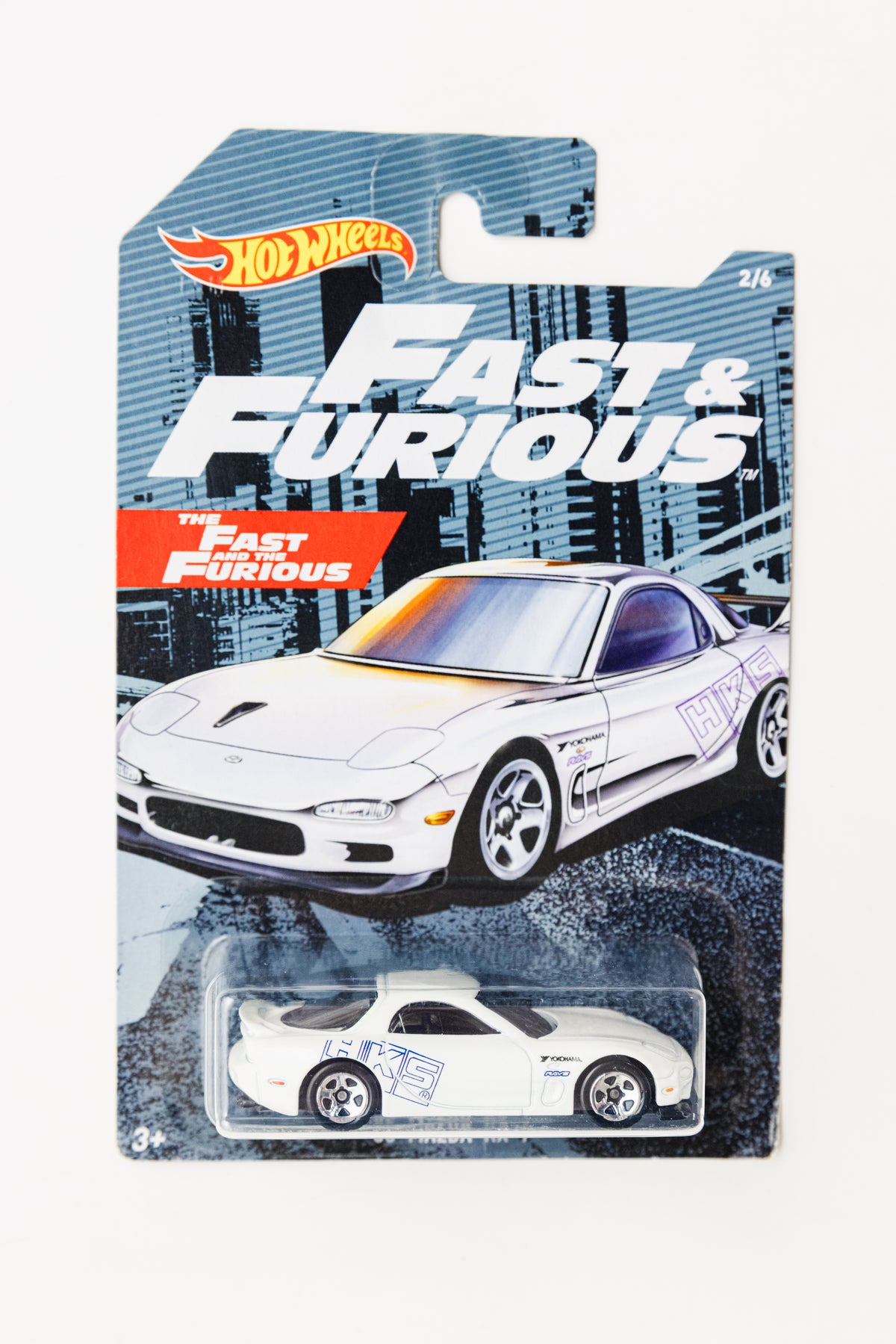 Fast & Furious '96 Mazda RX-7 - 2/6 (Damaged Card)