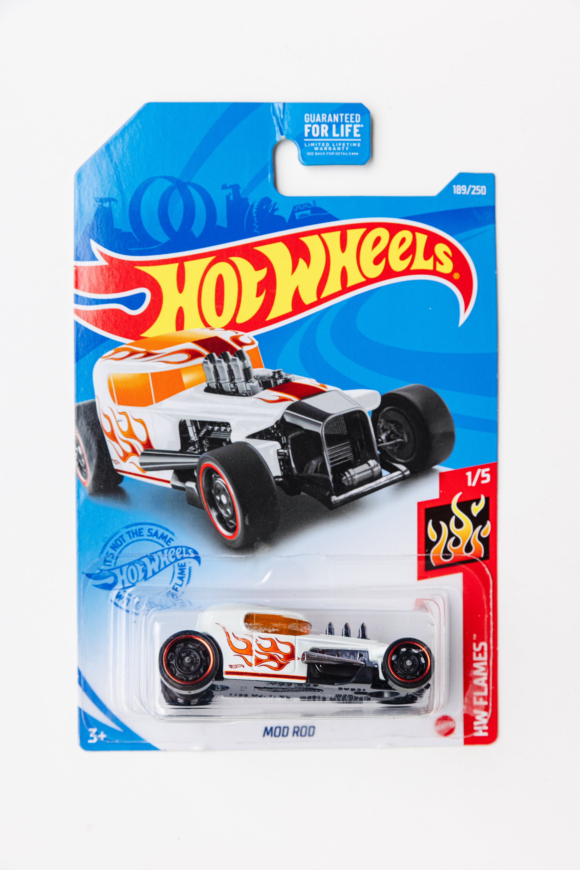 Mod Rod - HW Flames (Damaged Card)