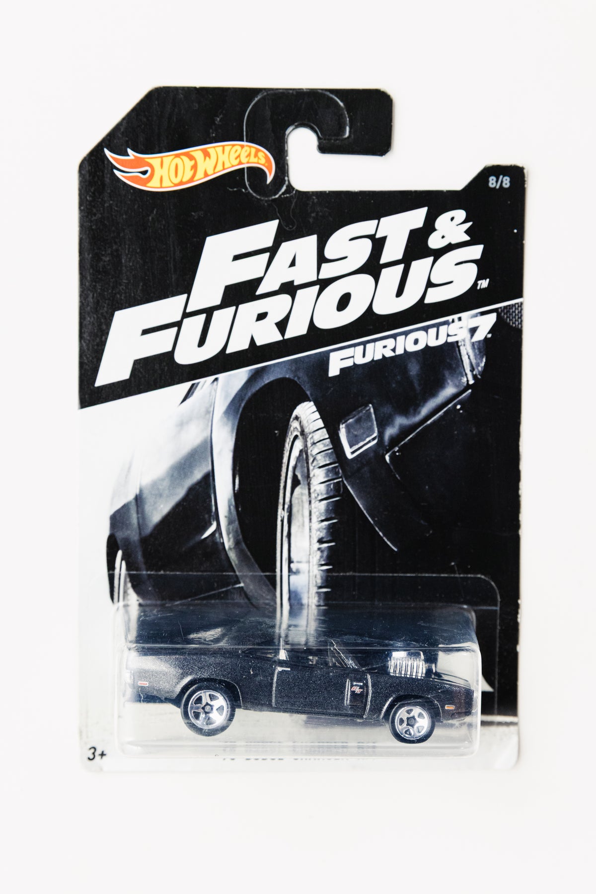 Fast & Furious '70 Dodge Charger R/T - 8/8 (Damaged Card)