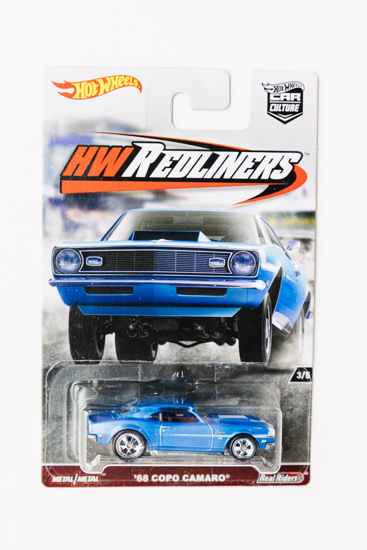 HW Redliners '68 Copo Camaro - 3/5 (Damaged Blister)