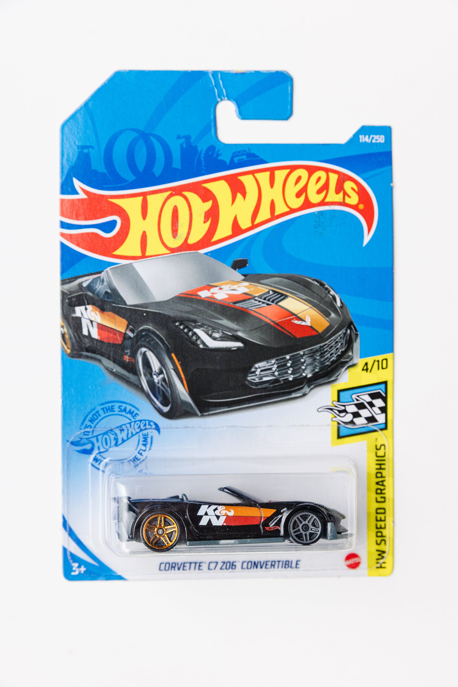 Corvette C7 Z06 Convertible - HW Speed Graphics (Damaged Card)