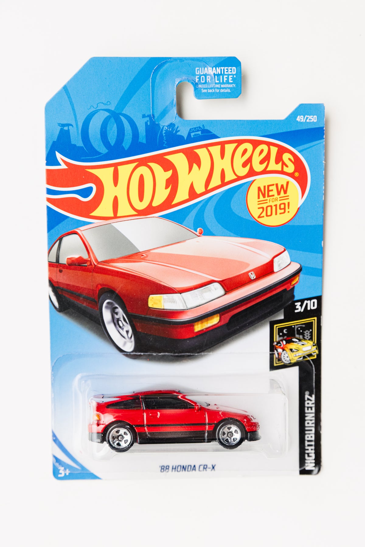 '88 Honda CR-X - Nightburnerz (Damaged Card)