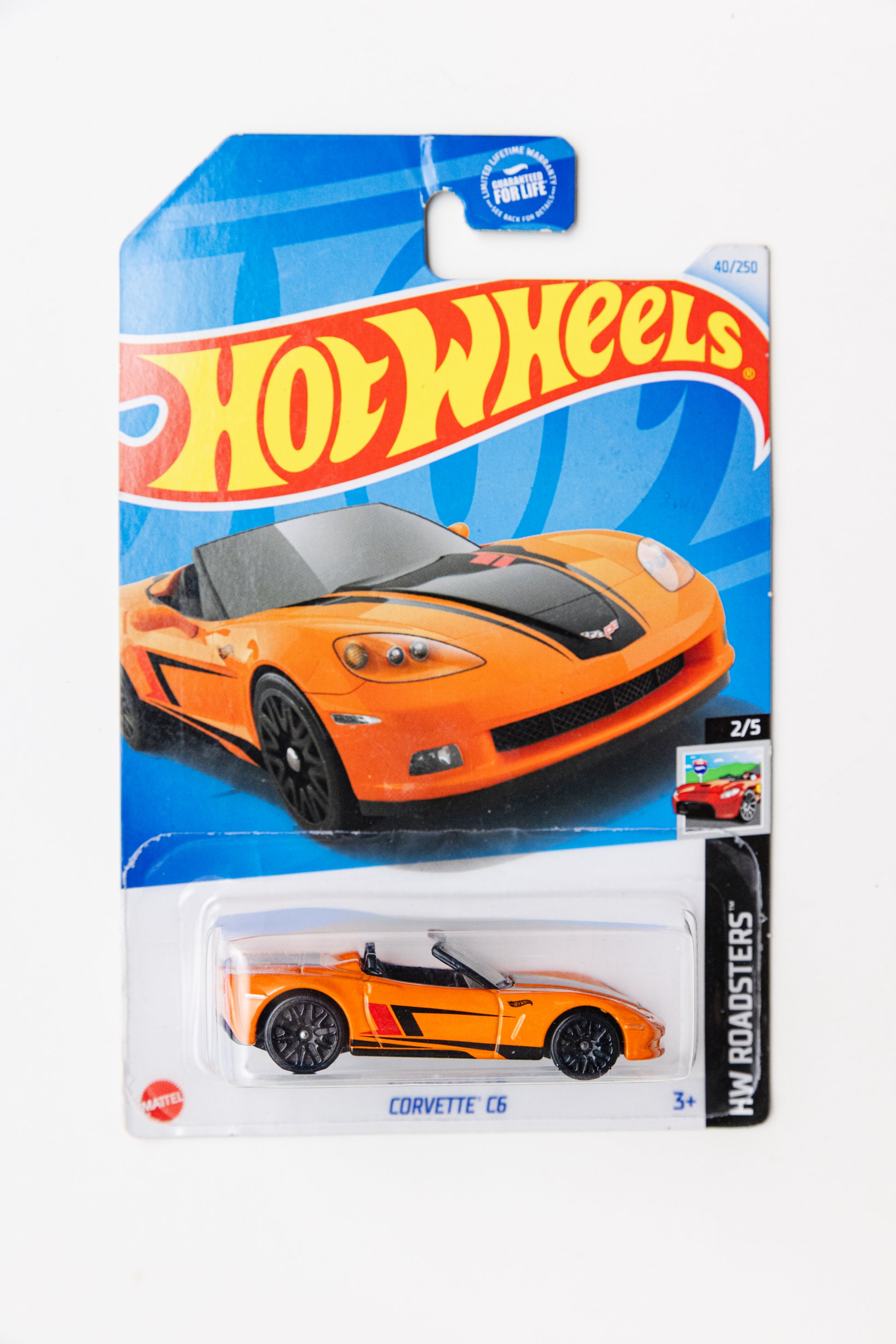 Corvette C6 - HW Roadsters (Damaged Card)