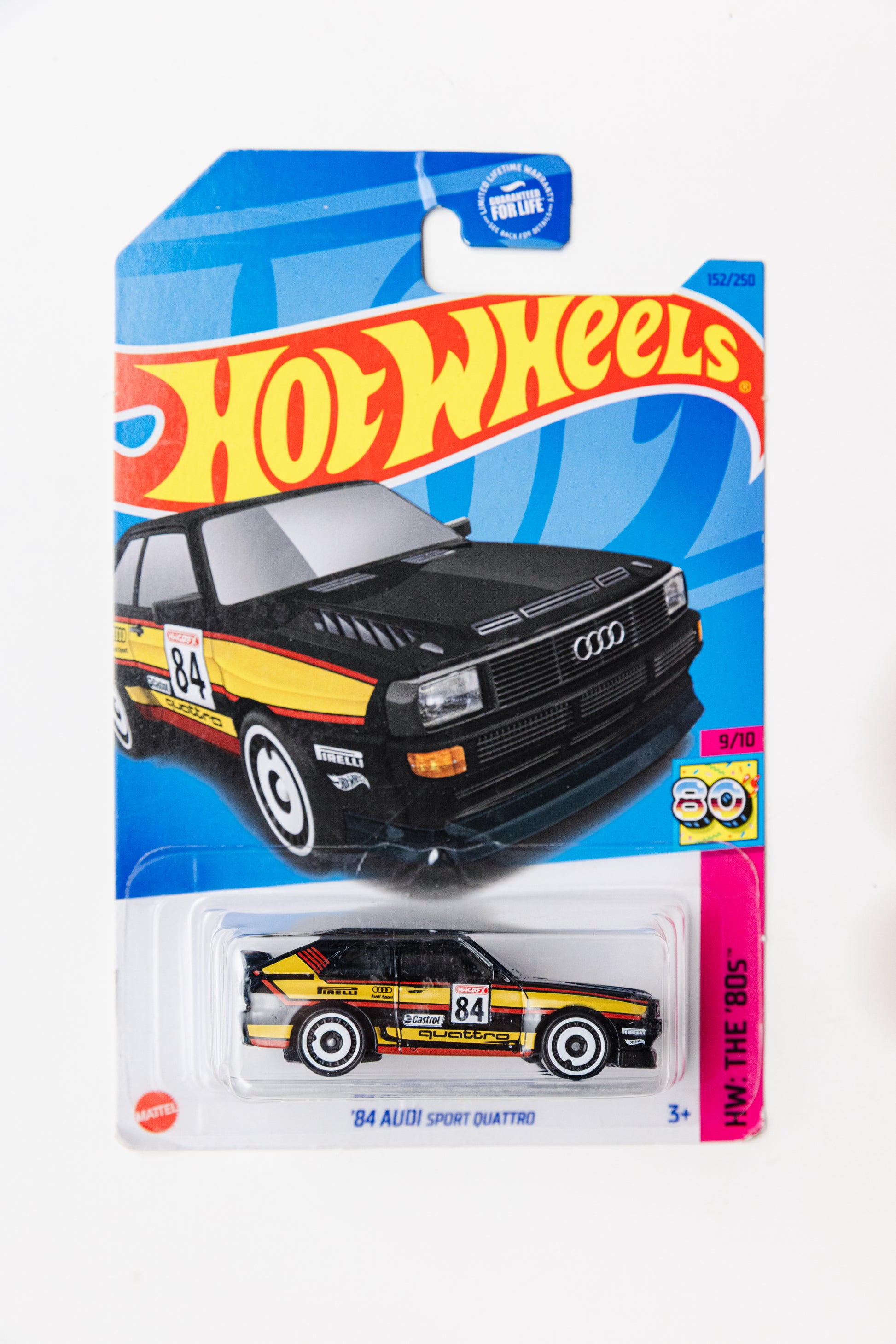 '84 Audi Sport Quattro - HW: The '80s (Damaged Card)
