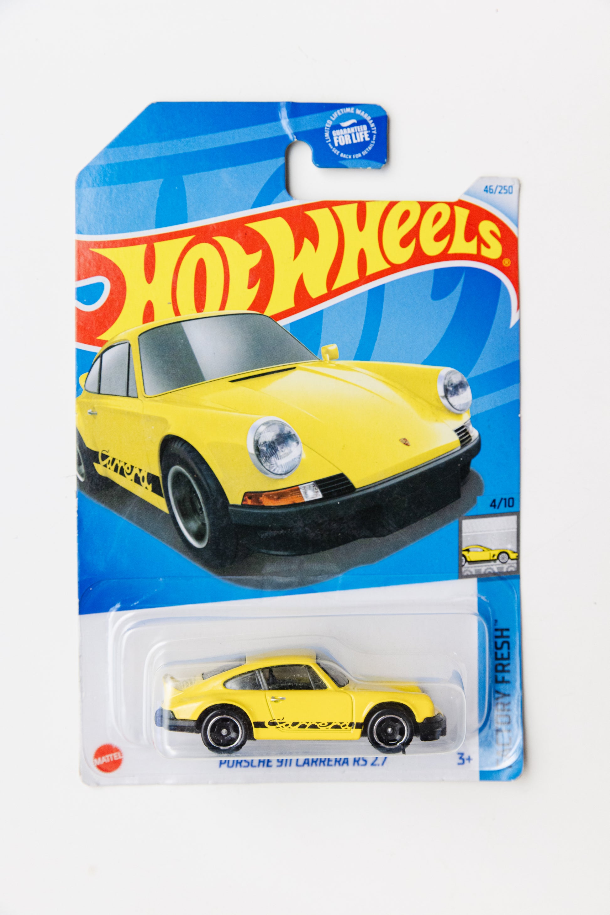Porsche 911 Carrera RS 2.7 - Factory Fresh (Damaged Card)