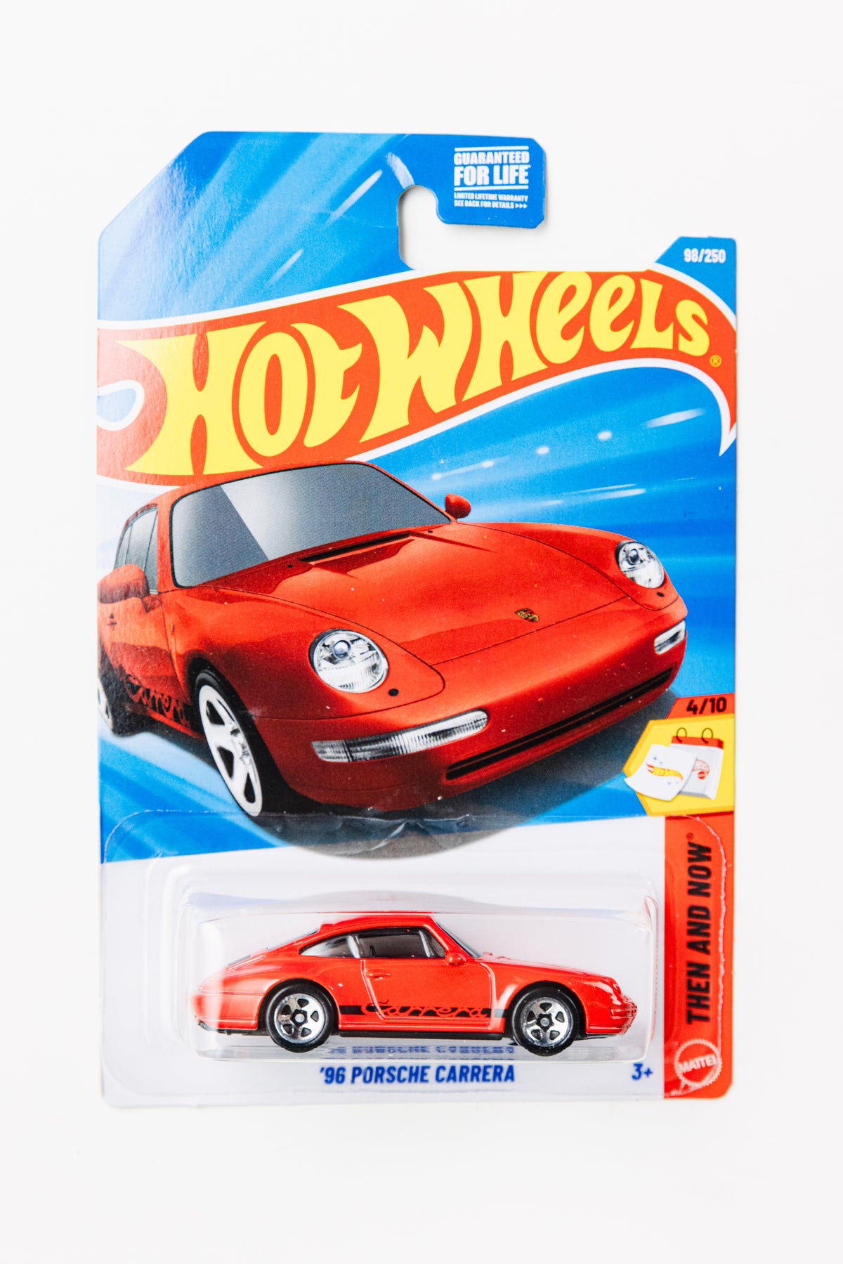 '96 Porsche Carrera - Then And Now (Damaged Card)