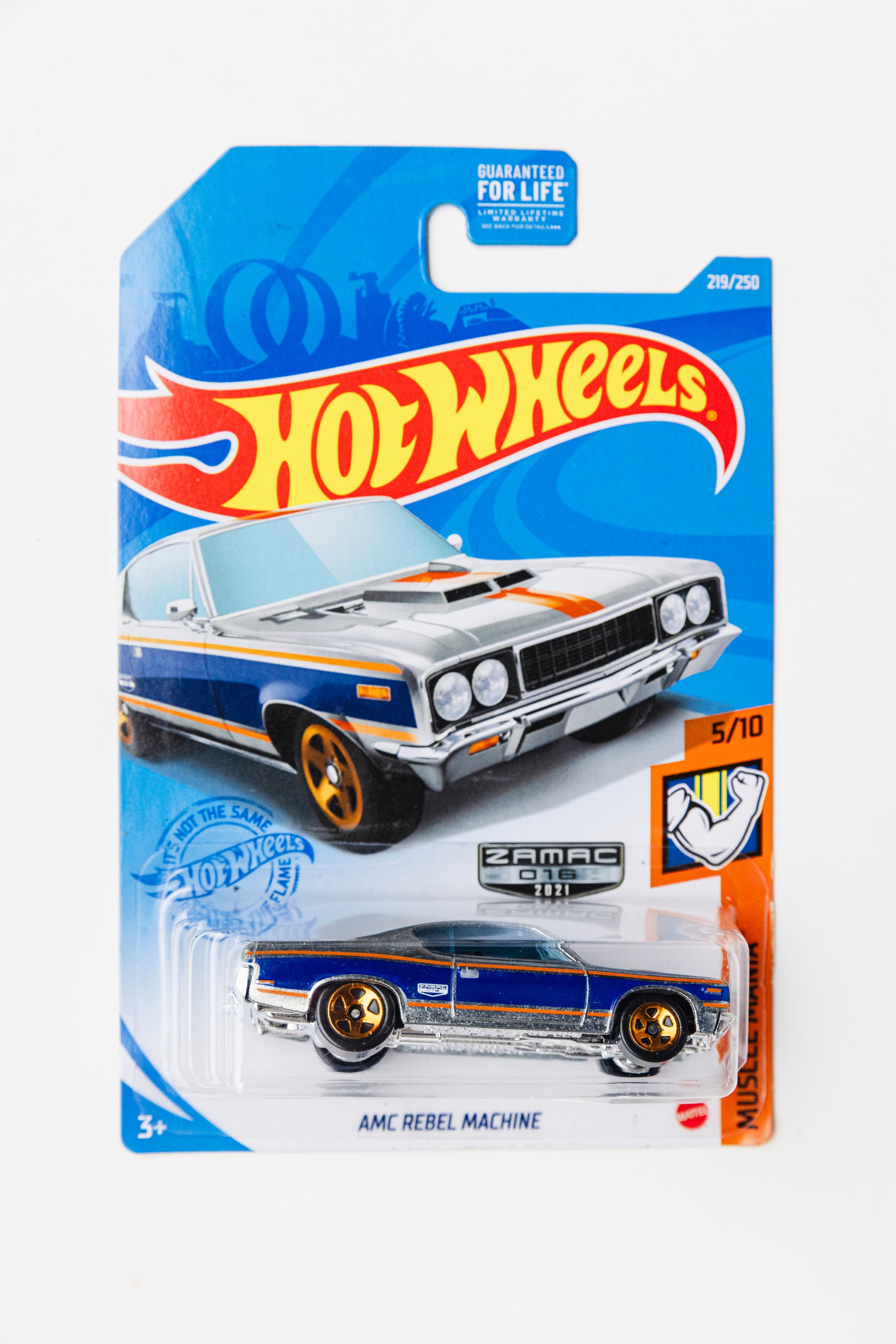 AMC Rebel Machine ZAMAC - Muscle Mania (Soft Corners)