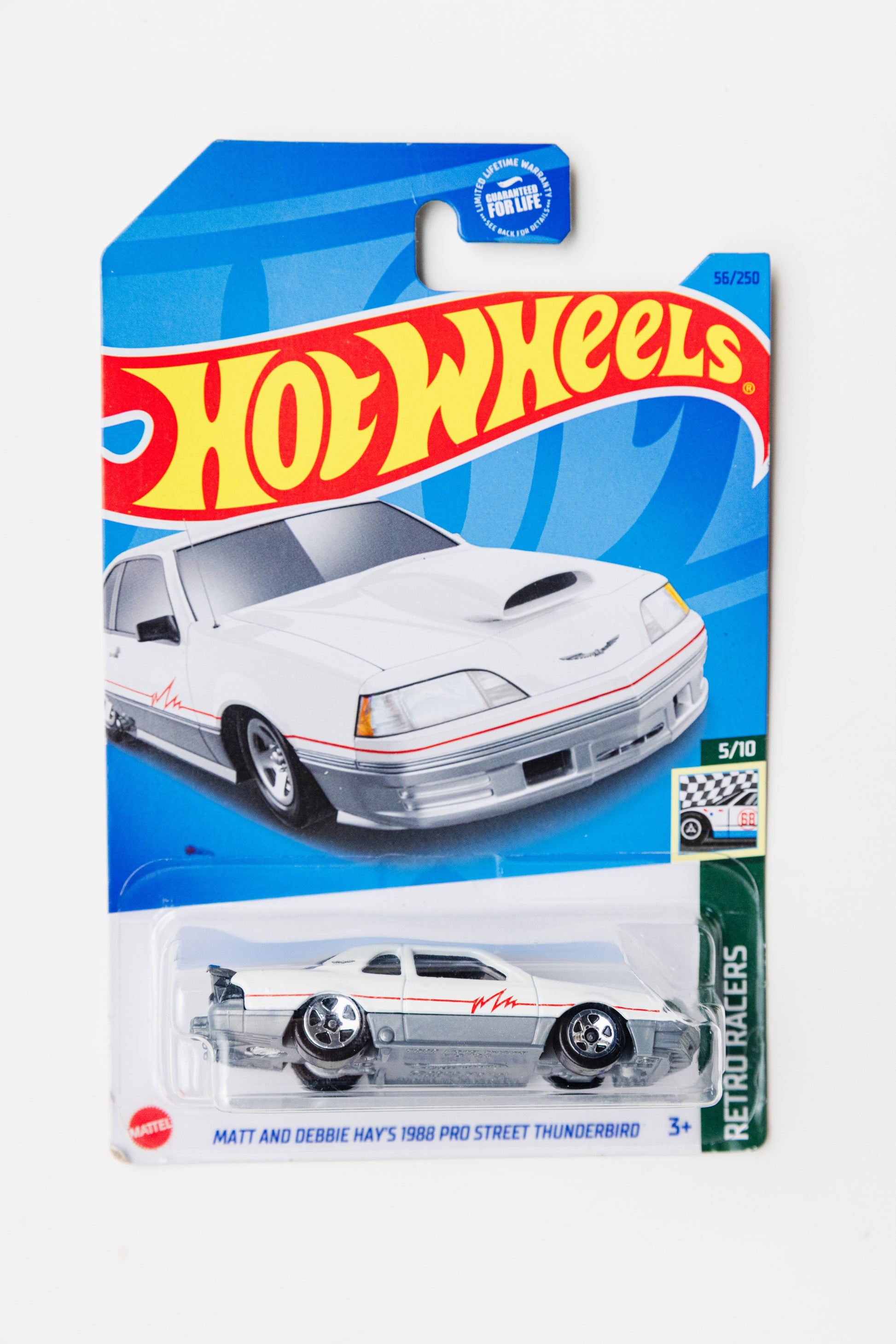 Matt And Debbie Hay's 1988 Pro Street Thunderbird - Retro Racers (Damaged Card)