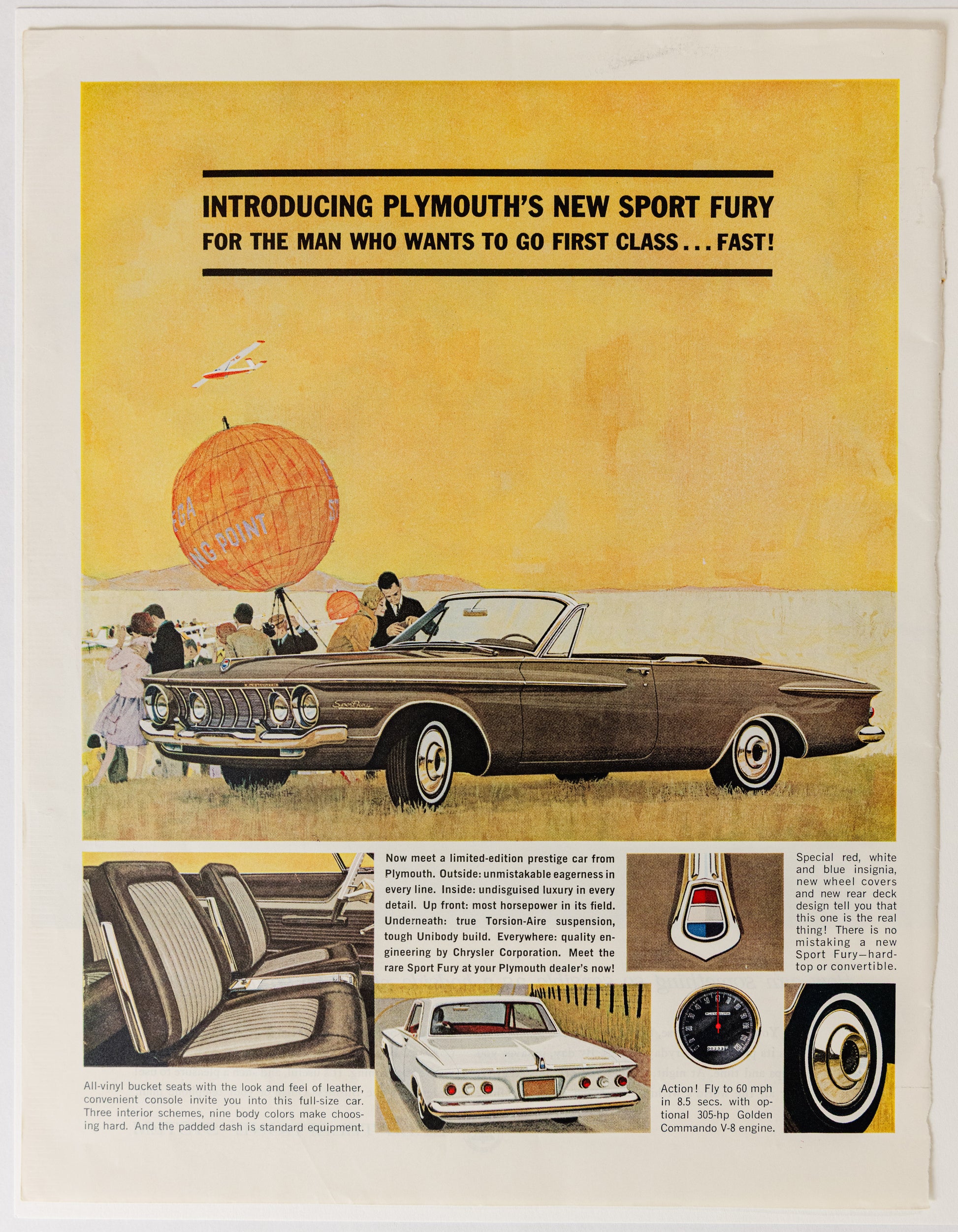 Vintage Ad - Plymouth Sport Fury