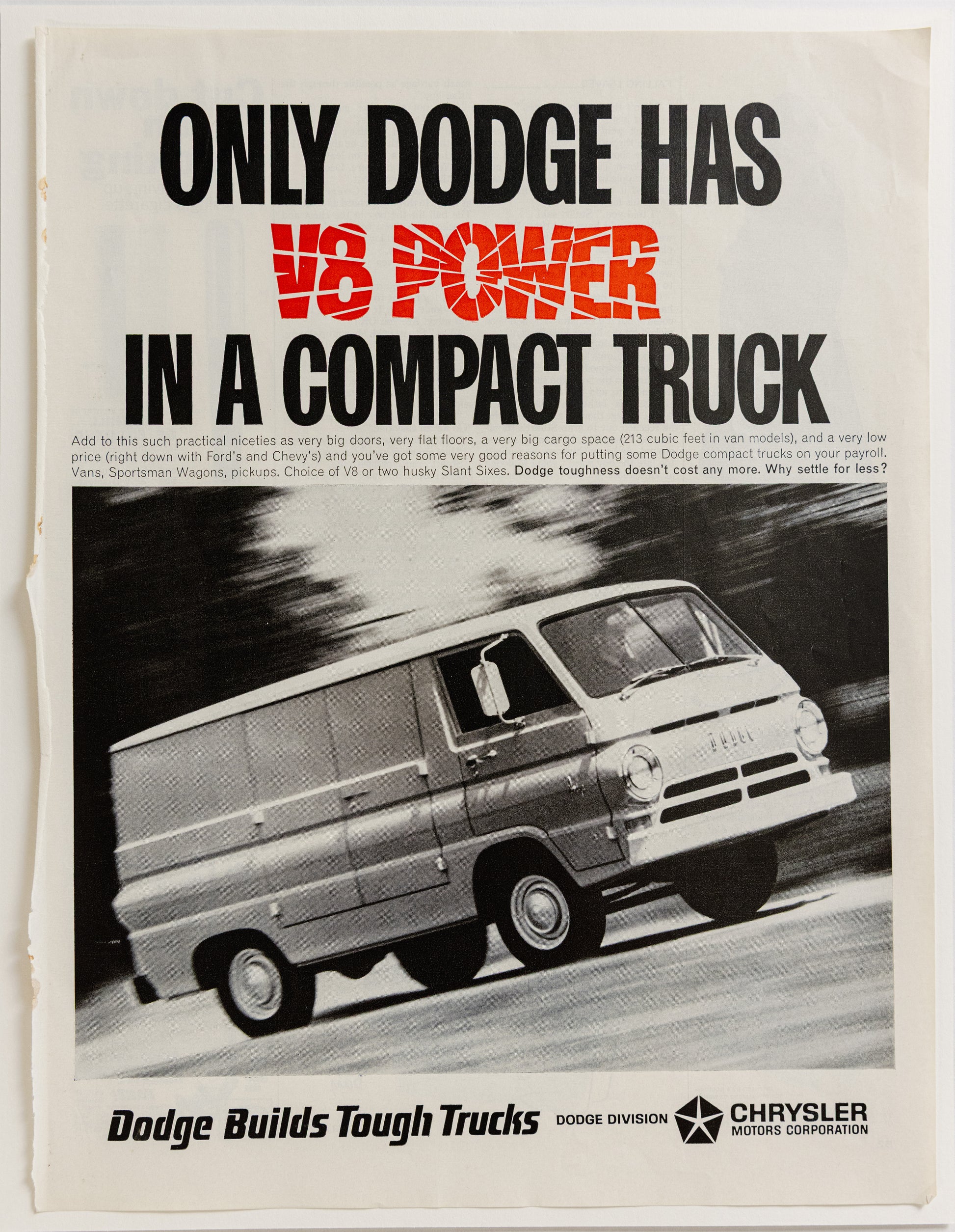 Vintage Ad - Dodge Truck