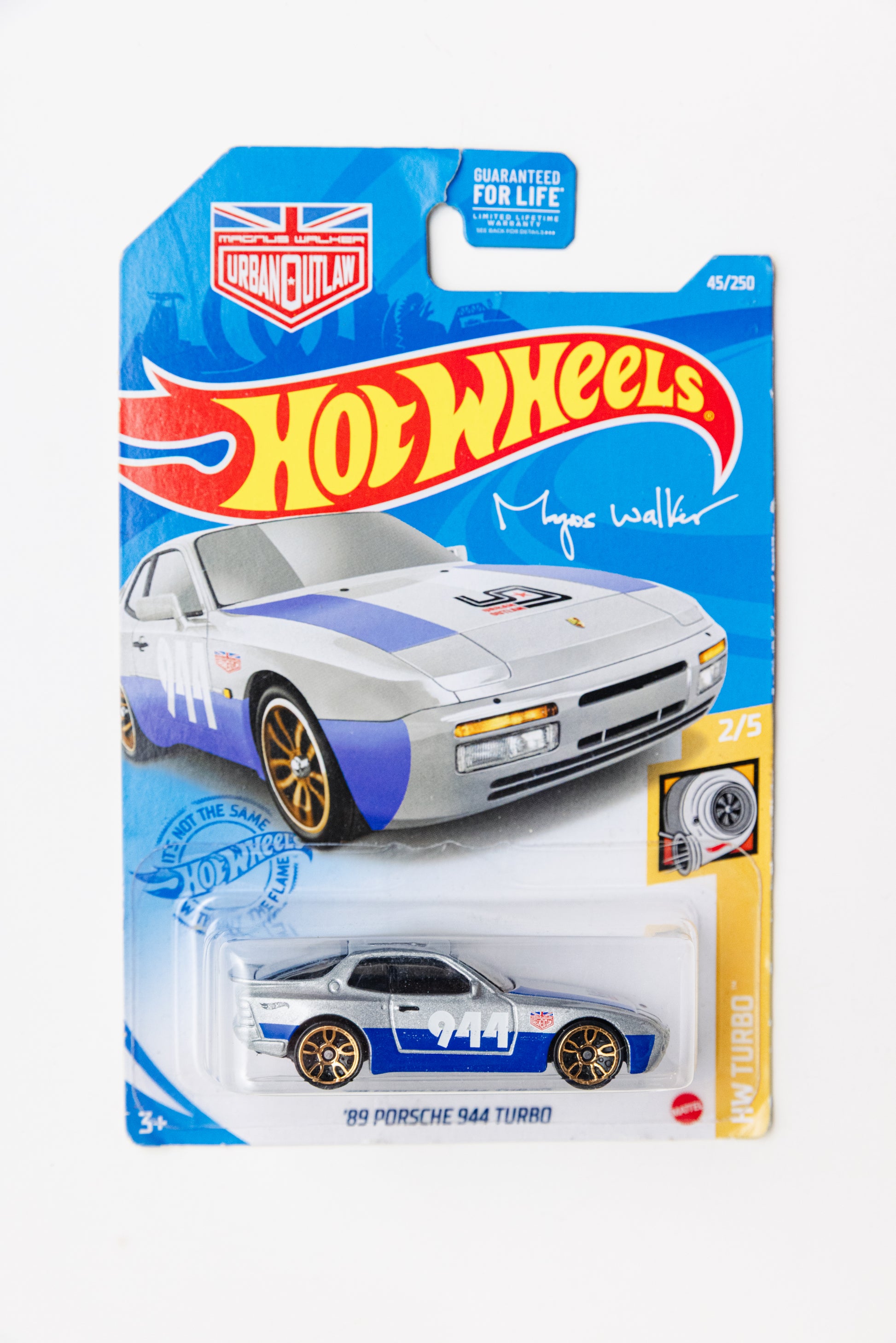 '89 Porsche 944 Turbo - HW Turbo (Damaged Card)