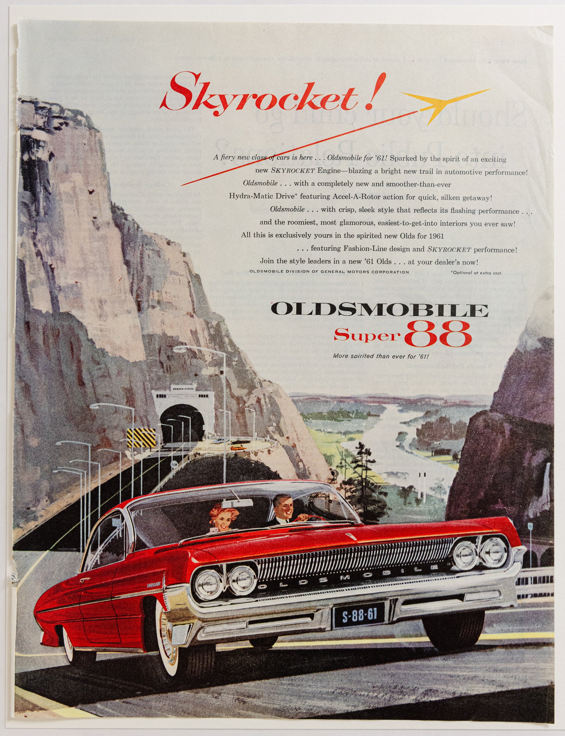 Vintage Ad - Oldsmobile Super 88