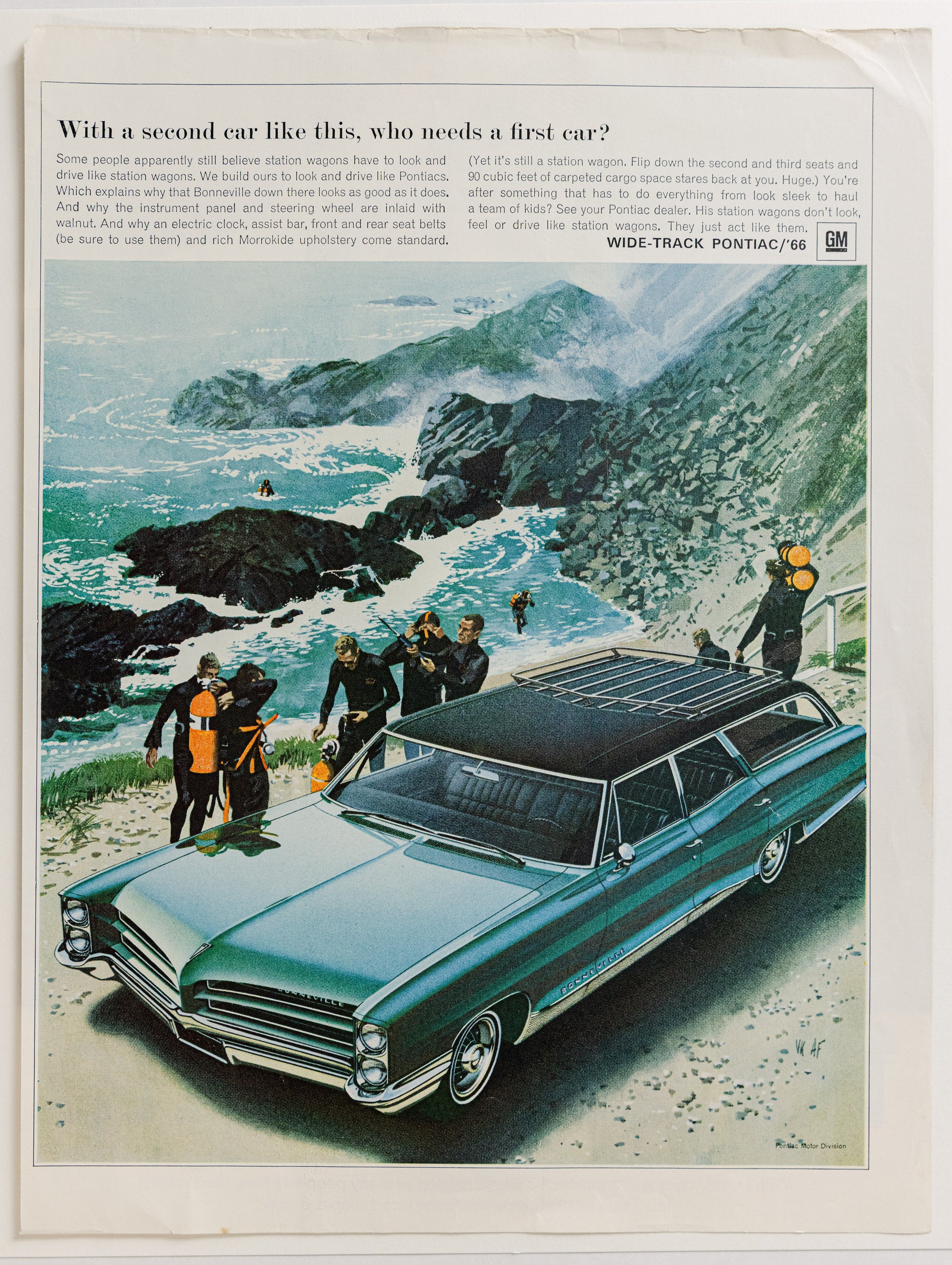 Vintage Ad - Pontiac '66