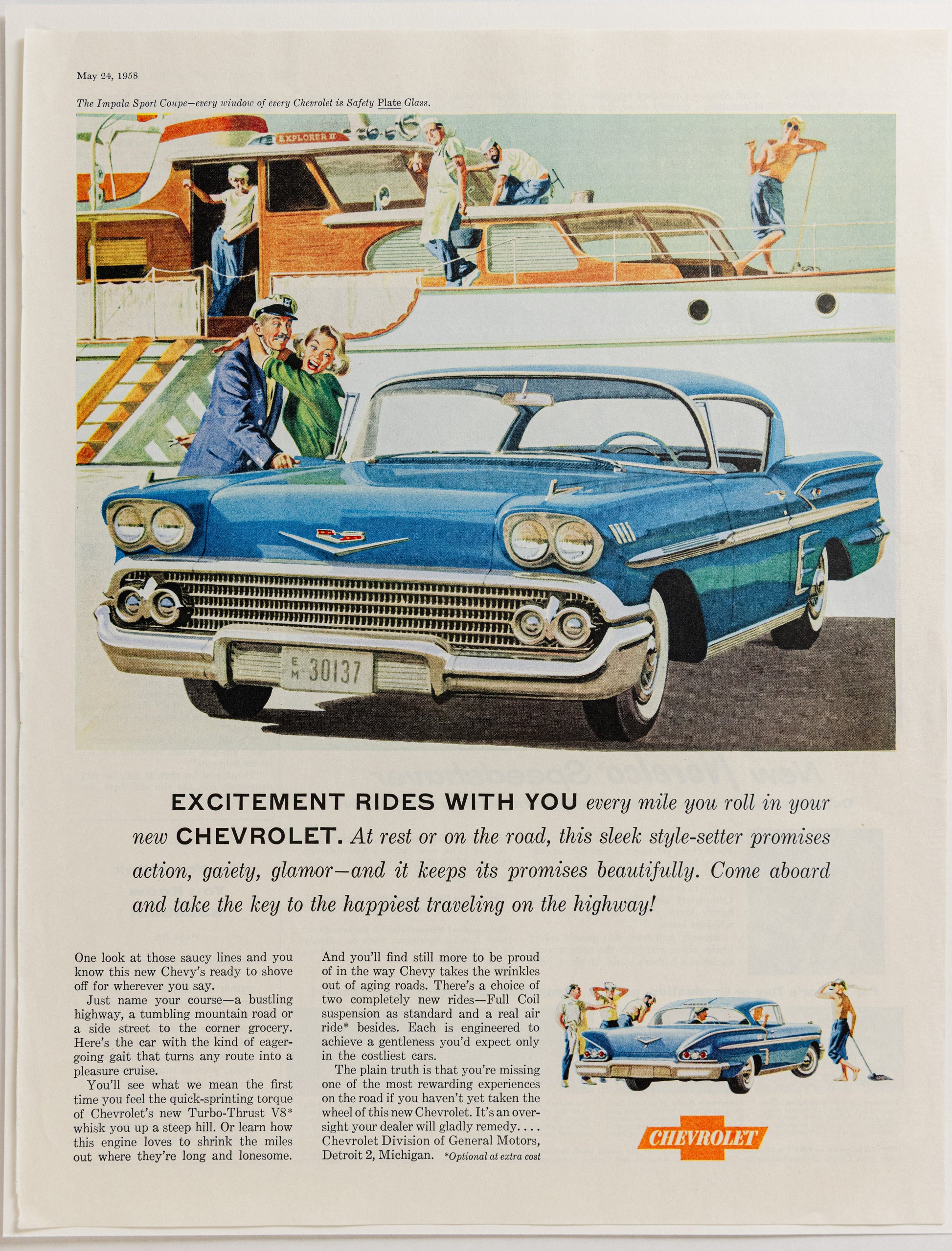 Vintage Ad - Chevrolet