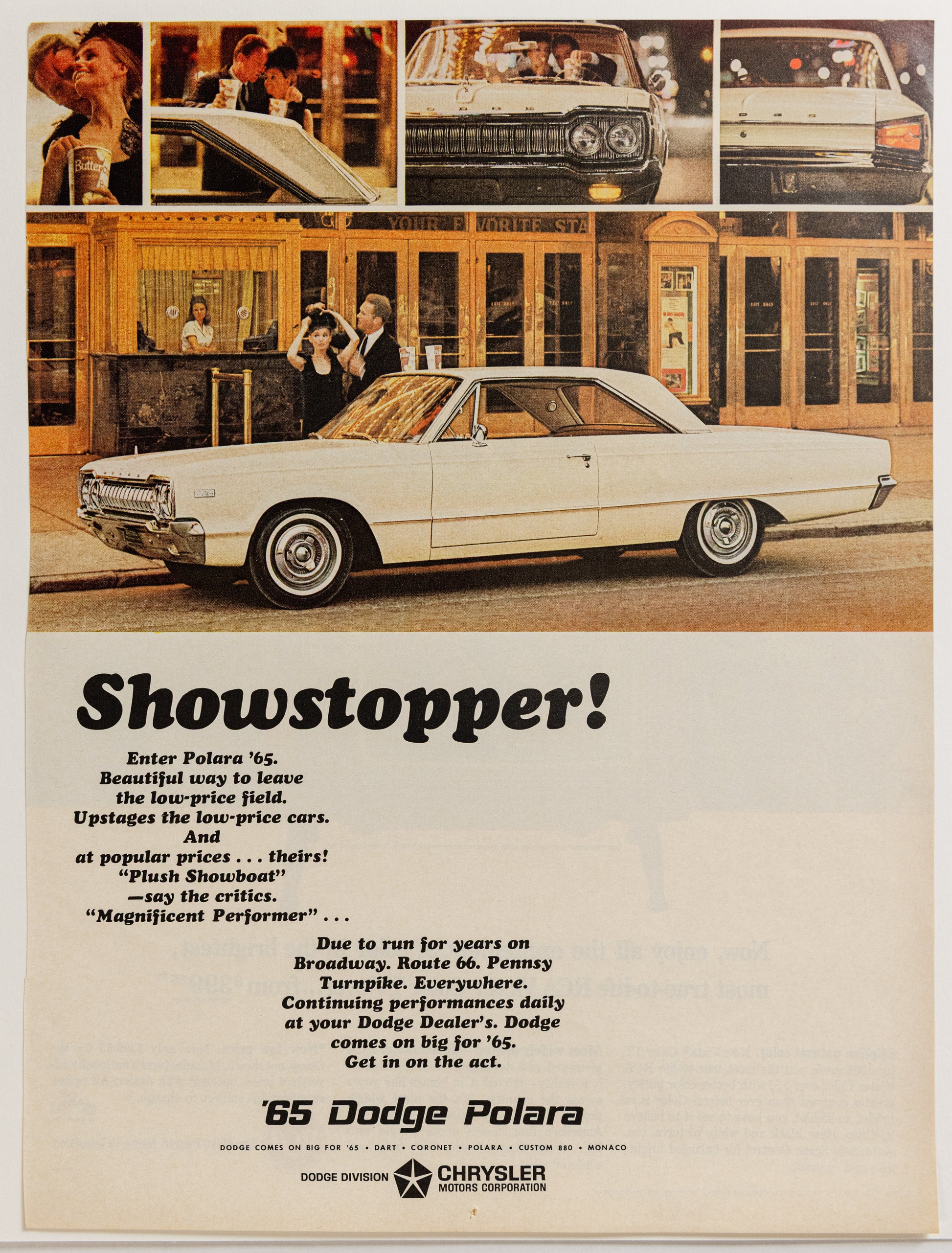 Vintage Ad - 65 Dodge Polara