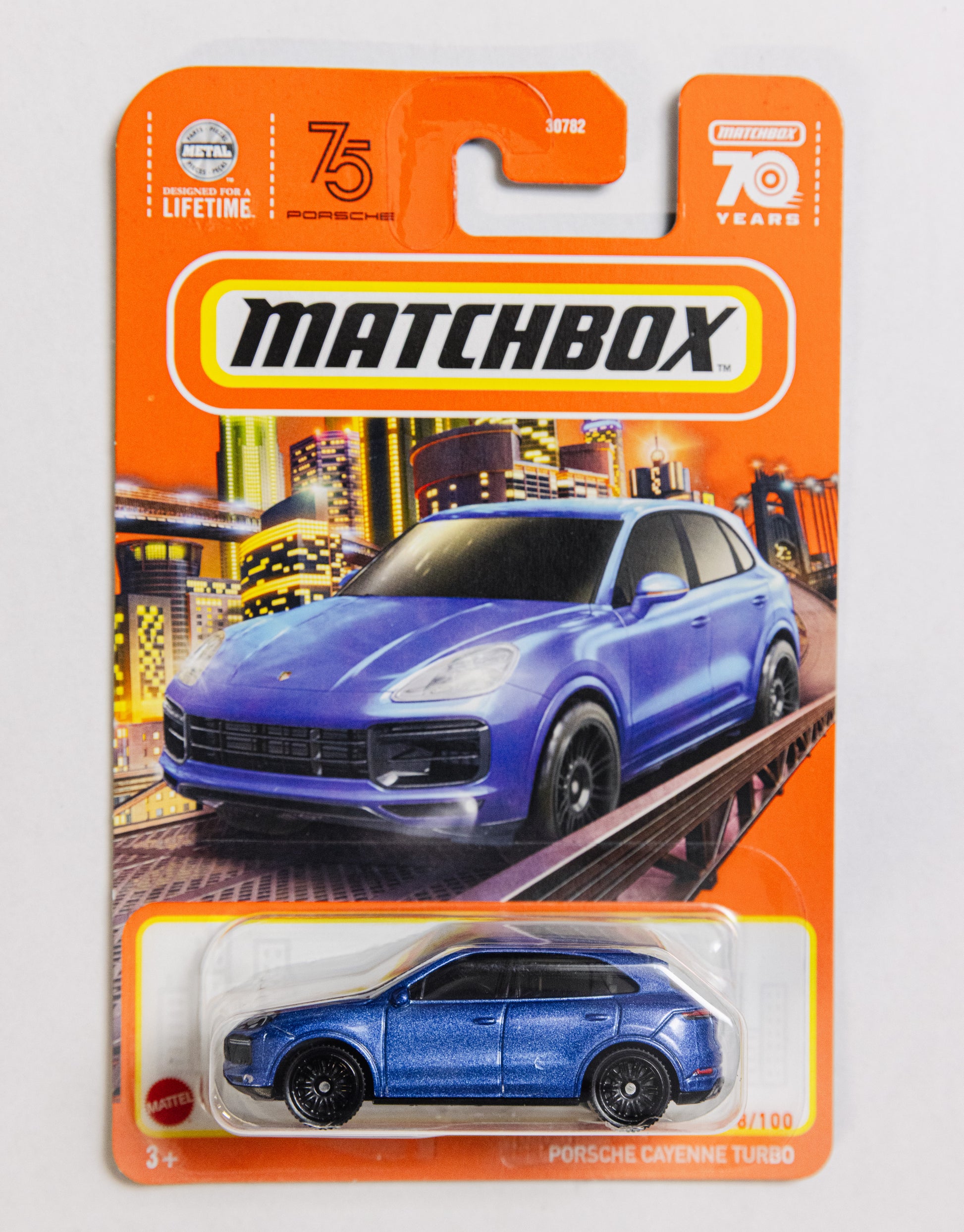 Matchbox Porsche Cayenne Turbo - Blue